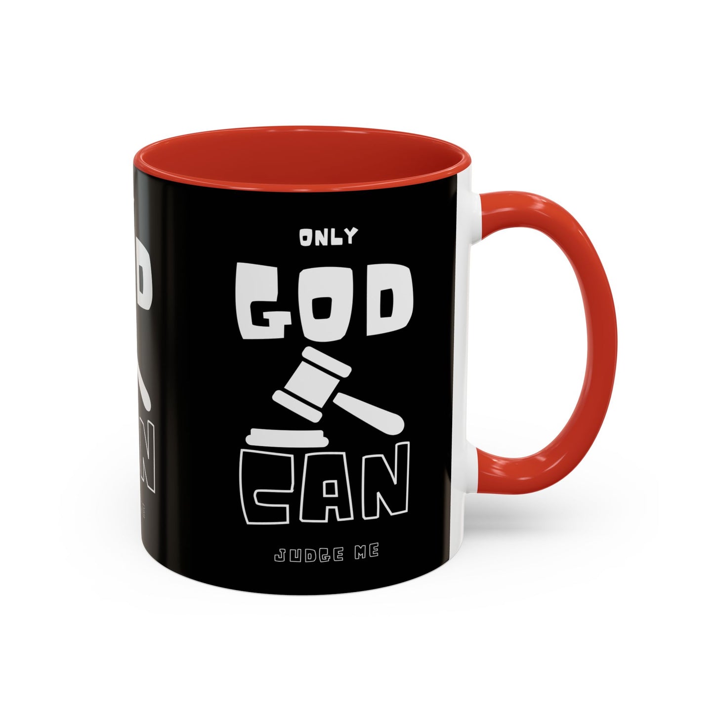 Only God Can Judge Me Coffee Mug Biblical Christian Gift for Faith-Based Coffee Lovers