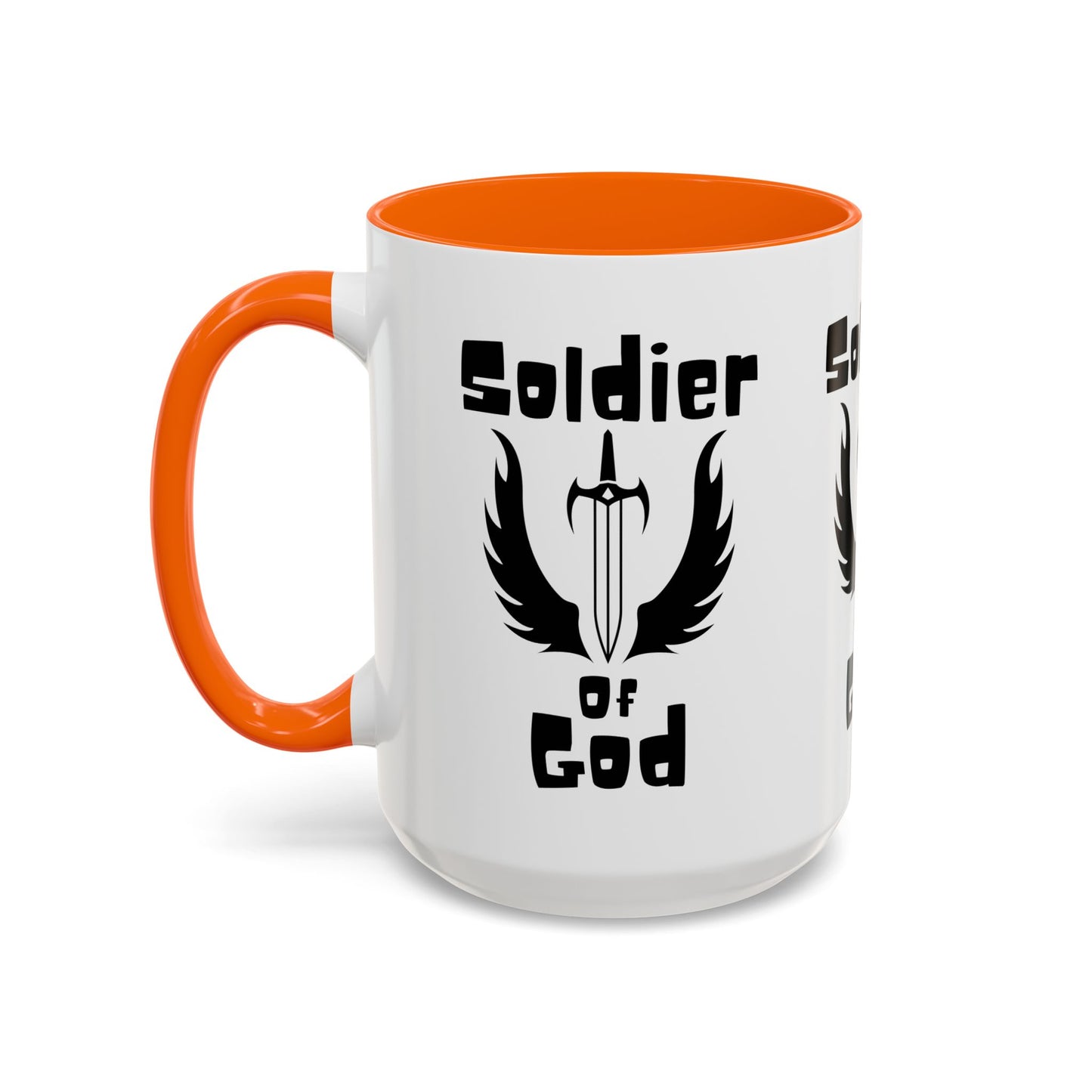 Soldier of God Coffee Mug Inspirational Christian Gift for Faith-Based Living