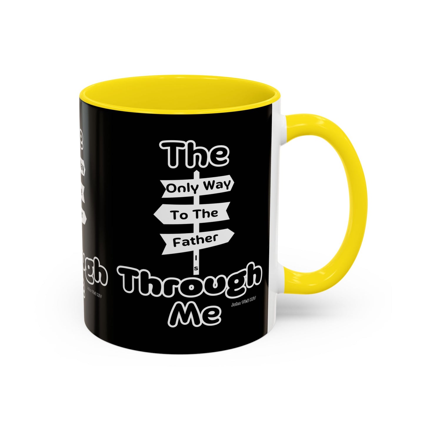 John 14:6 Bible Verse Coffee Mug Faith Based Christian Gift