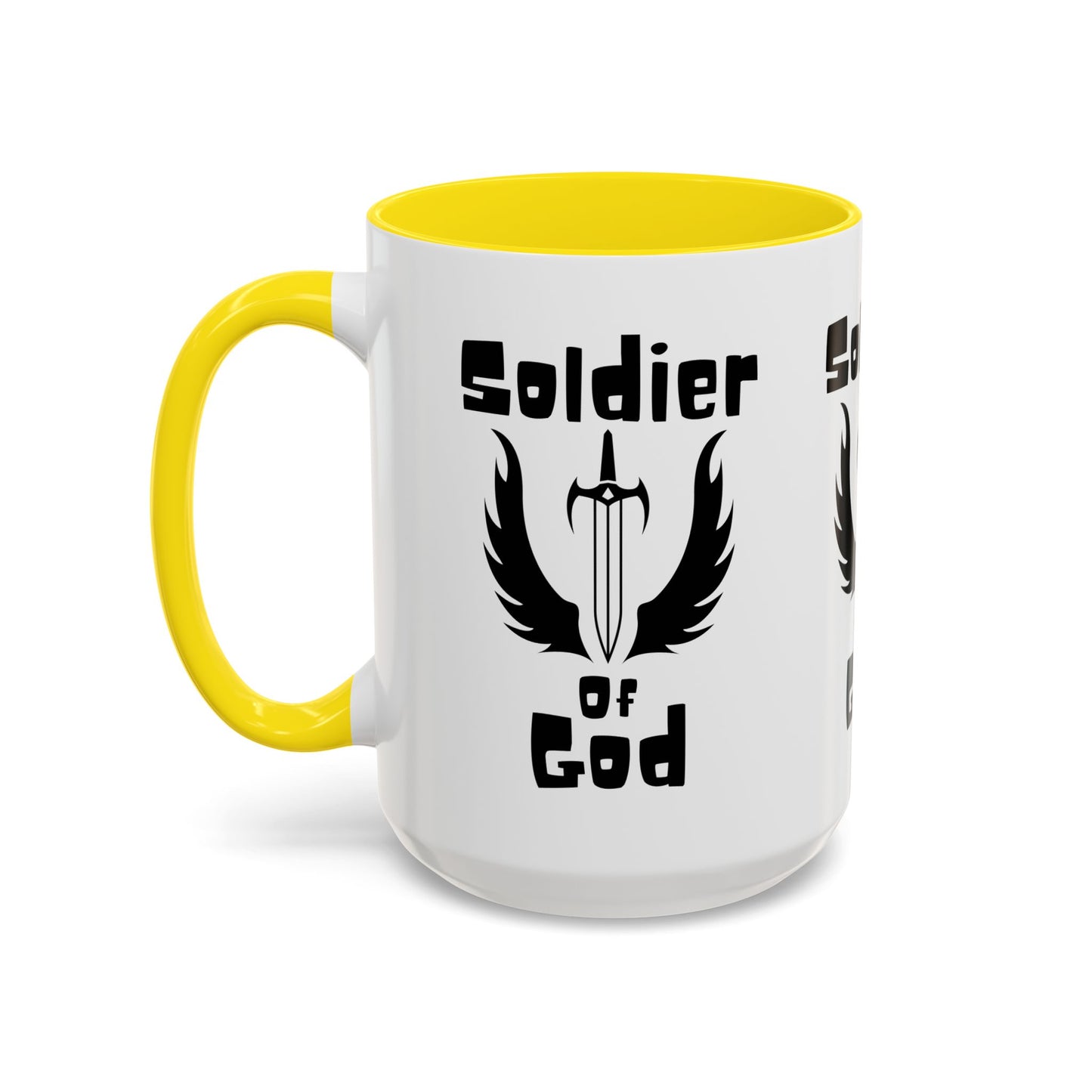 Soldier of God Coffee Mug Inspirational Christian Gift for Faith-Based Living