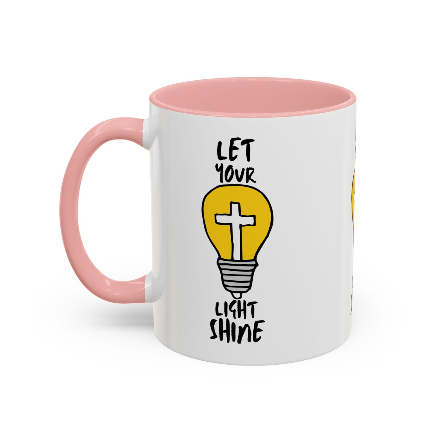 Let Your Light Shine Coffee Mug Inspirational Christian Gift for Faith-Based Coffee Lovers