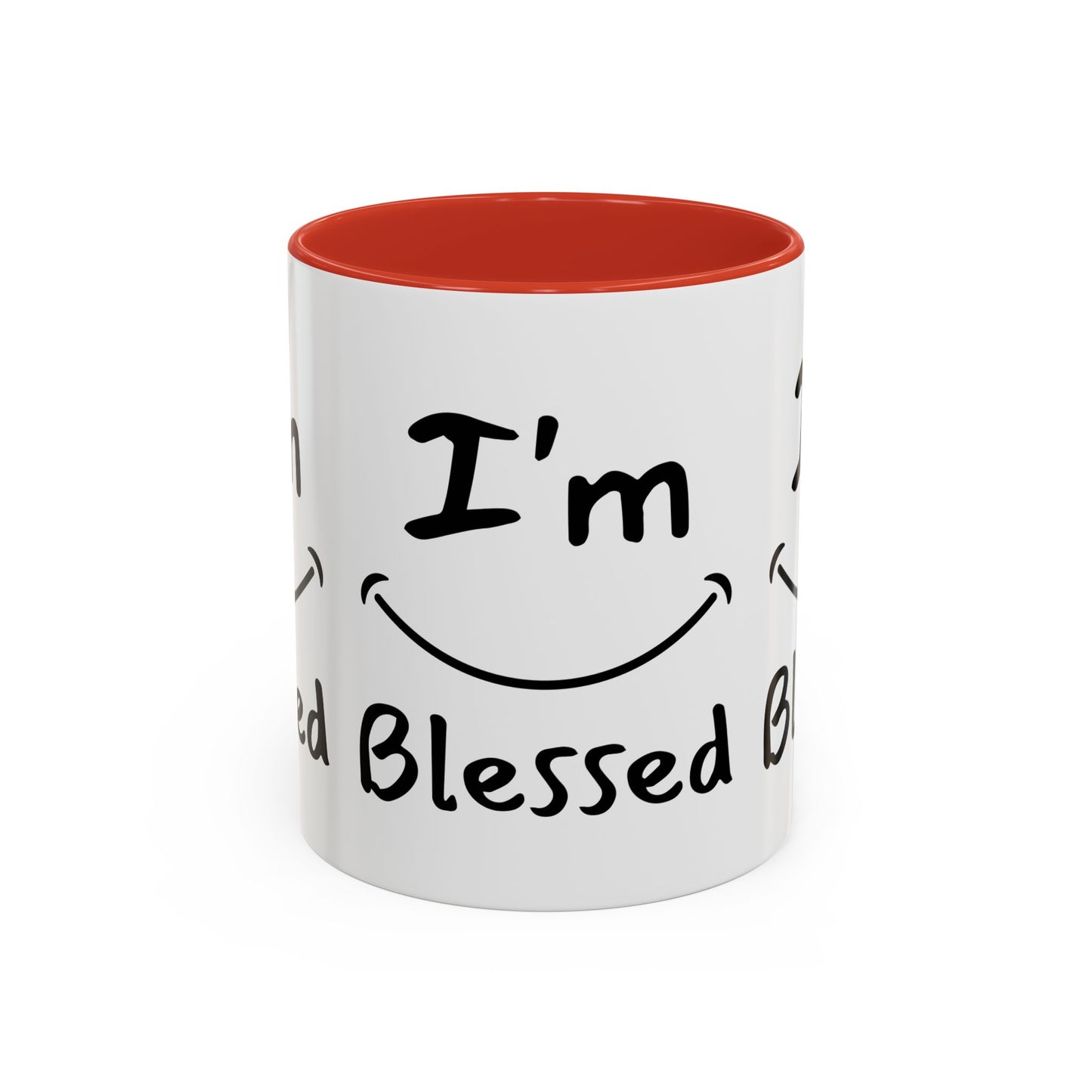 I'm Blessed Coffee Mug Inspirational Christian Gift for Faith-Based Living