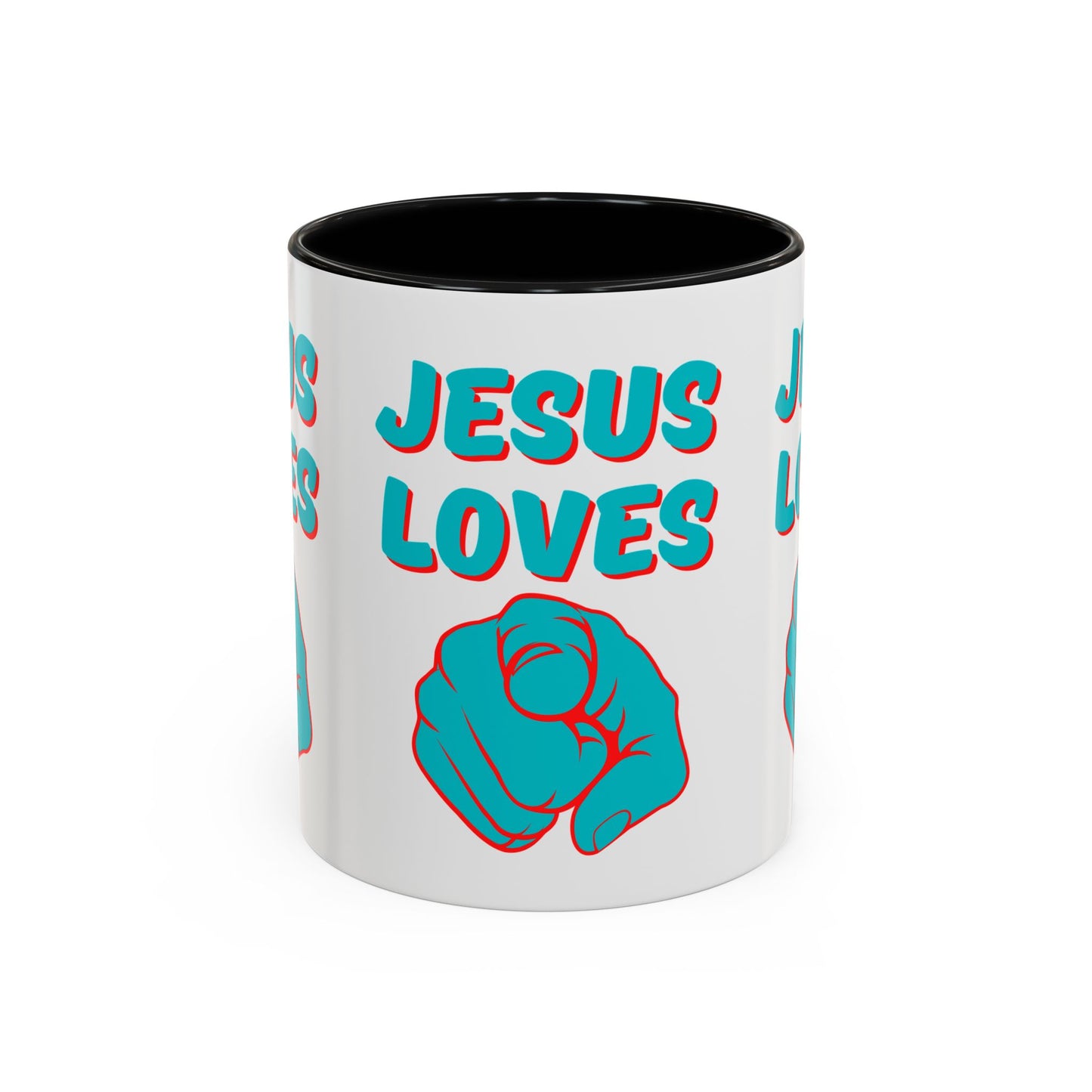 Jesus Loves You Coffee Mug Inspirational Christian Gift for Daily Encouragement