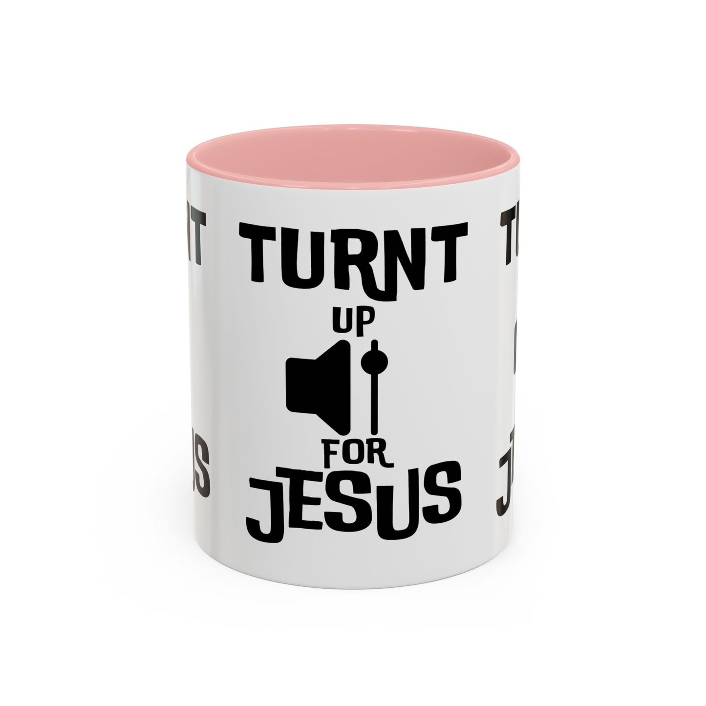 Turnt Up For Jesus Coffee Mug Biblical Christian Gift for Faith-Based Coffee Lovers