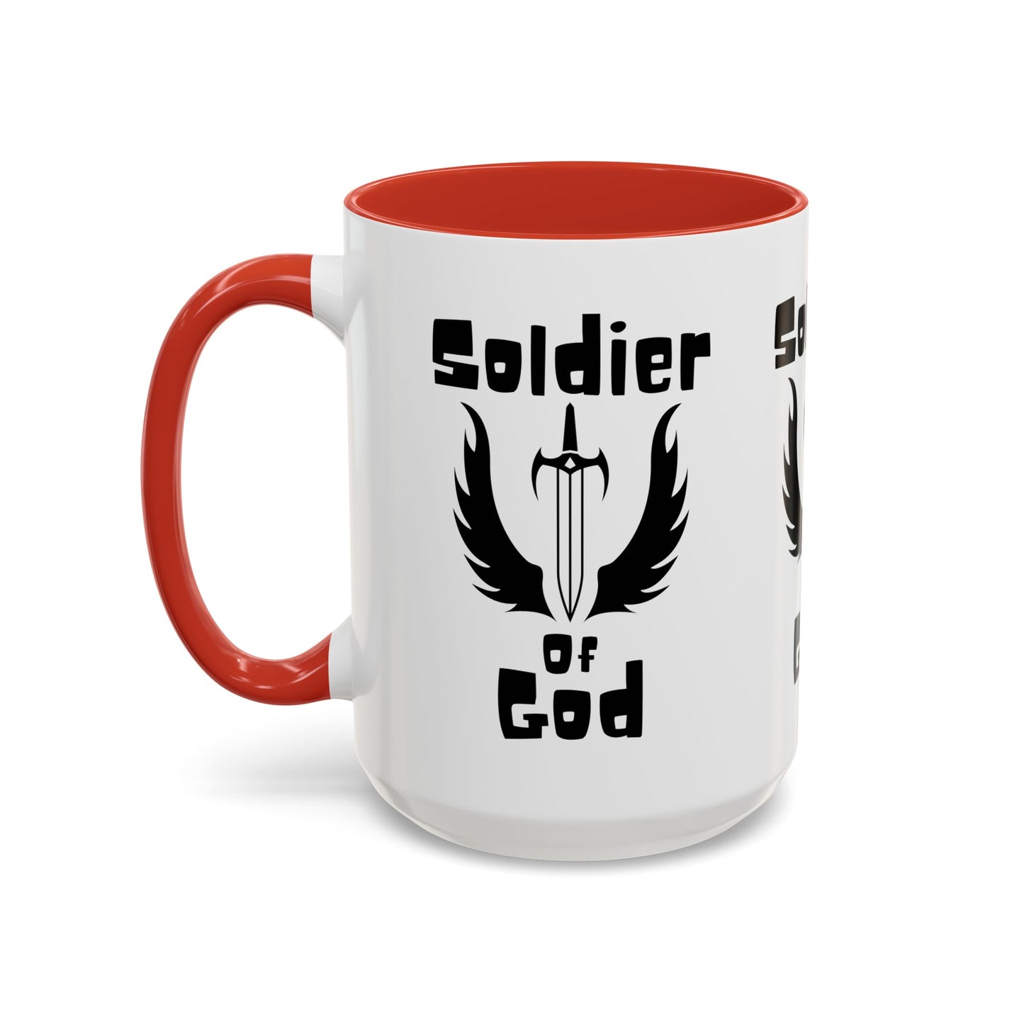 Soldier of God Coffee Mug Inspirational Christian Gift for Faith-Based Living