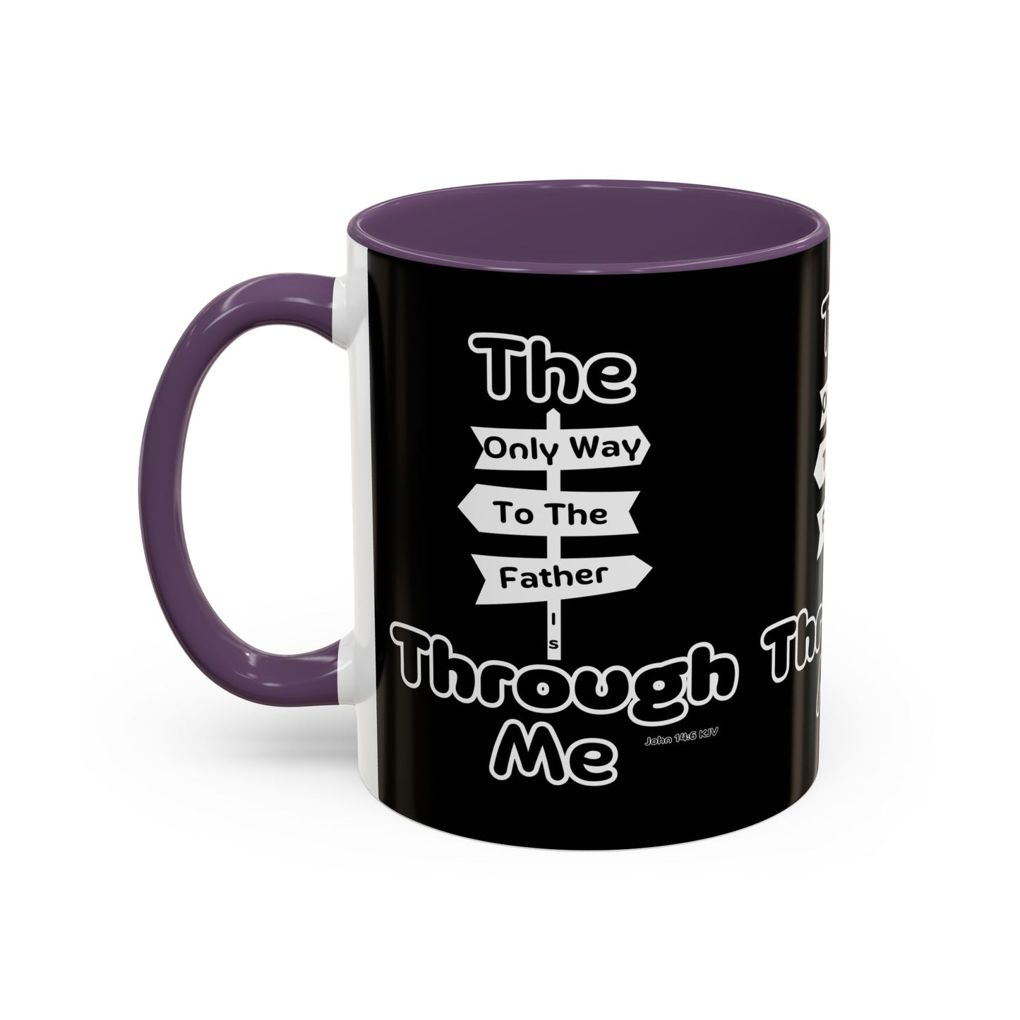 John 14:6 Bible Verse Coffee Mug Faith Based Christian Gift