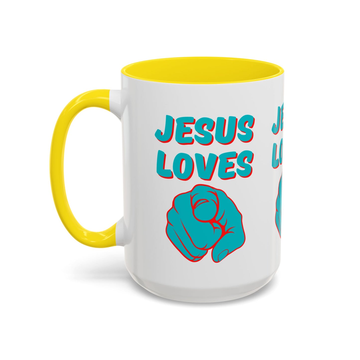 Jesus Loves You Coffee Mug Inspirational Christian Gift for Daily Encouragement