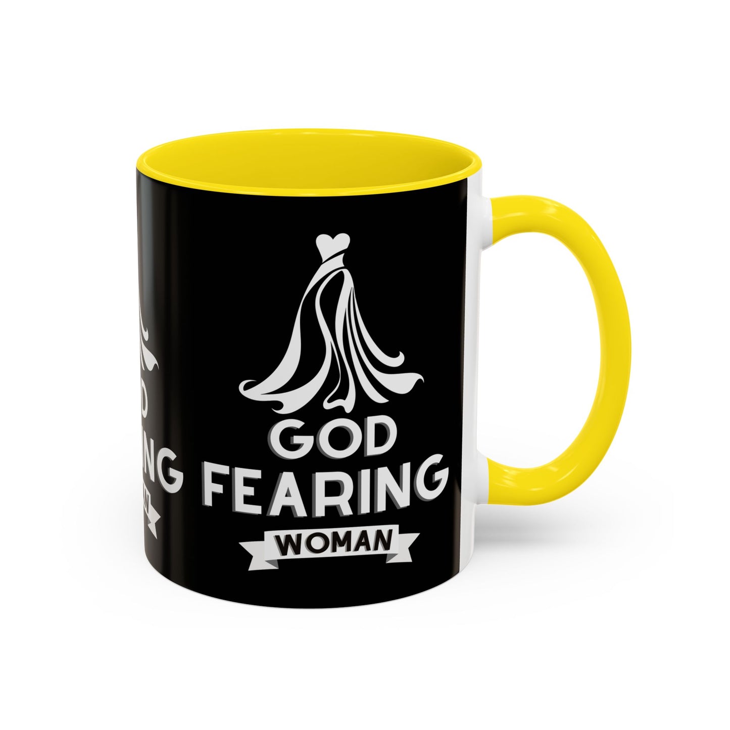 God Fearing Woman Coffee Mug Inspirational Christian Gift for Her