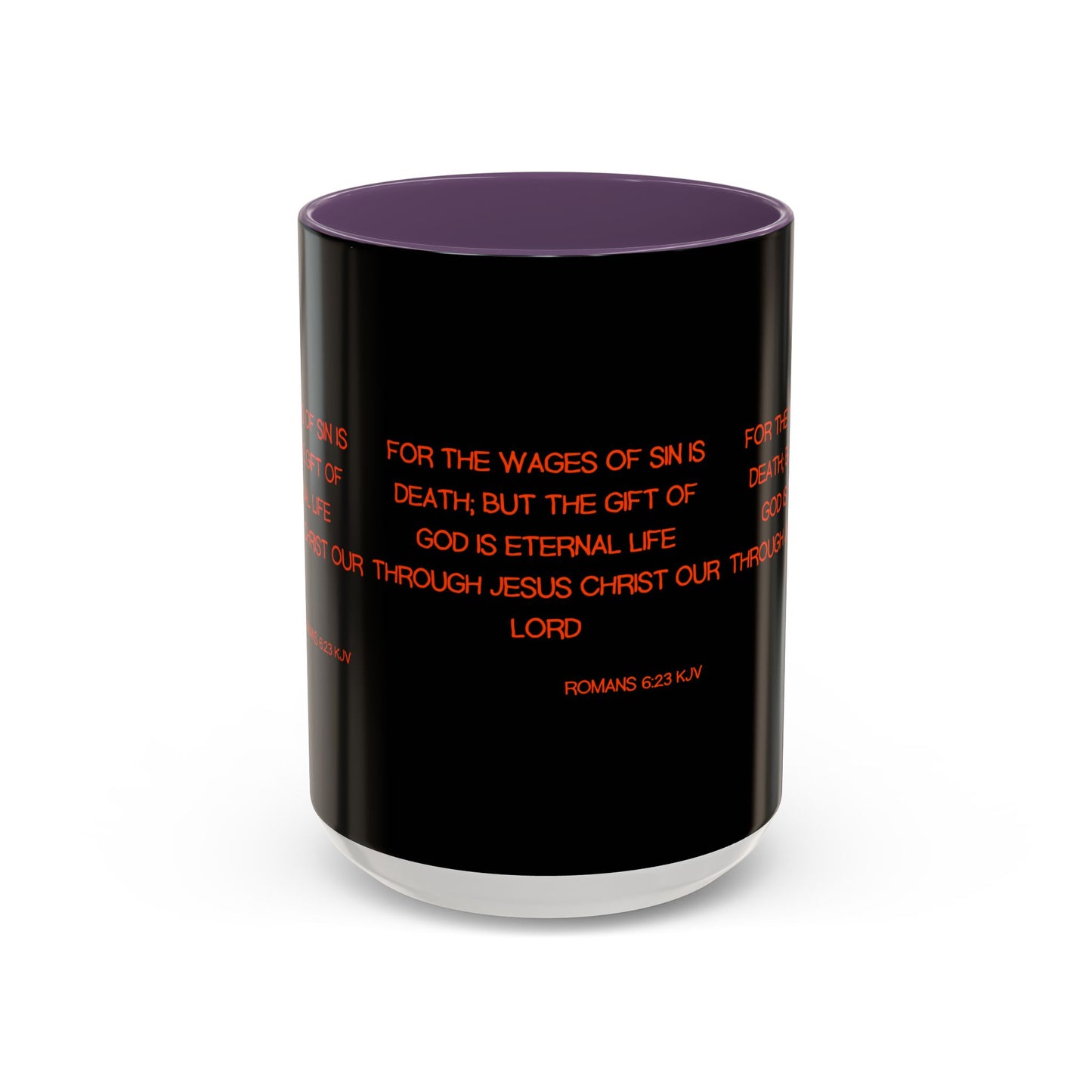 Romans 6:23 KJV Coffee Mug The Gift of God is Eternal Life Biblical Christian Gift for Faith-Based Living