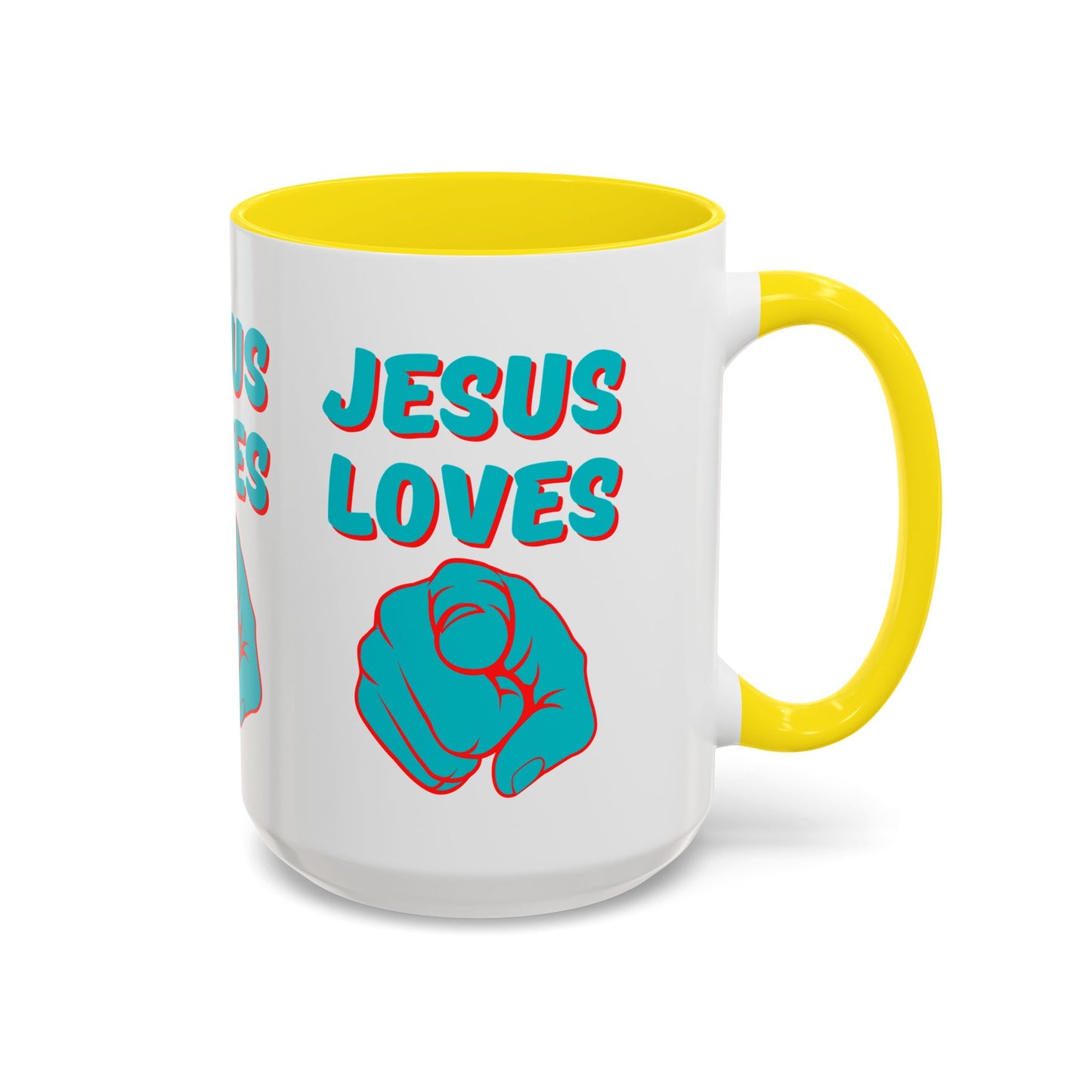 Jesus Loves You Coffee Mug Inspirational Christian Gift for Daily Encouragement