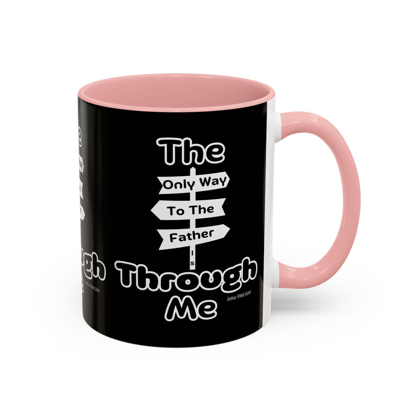 John 14:6 Bible Verse Coffee Mug Faith Based Christian Gift