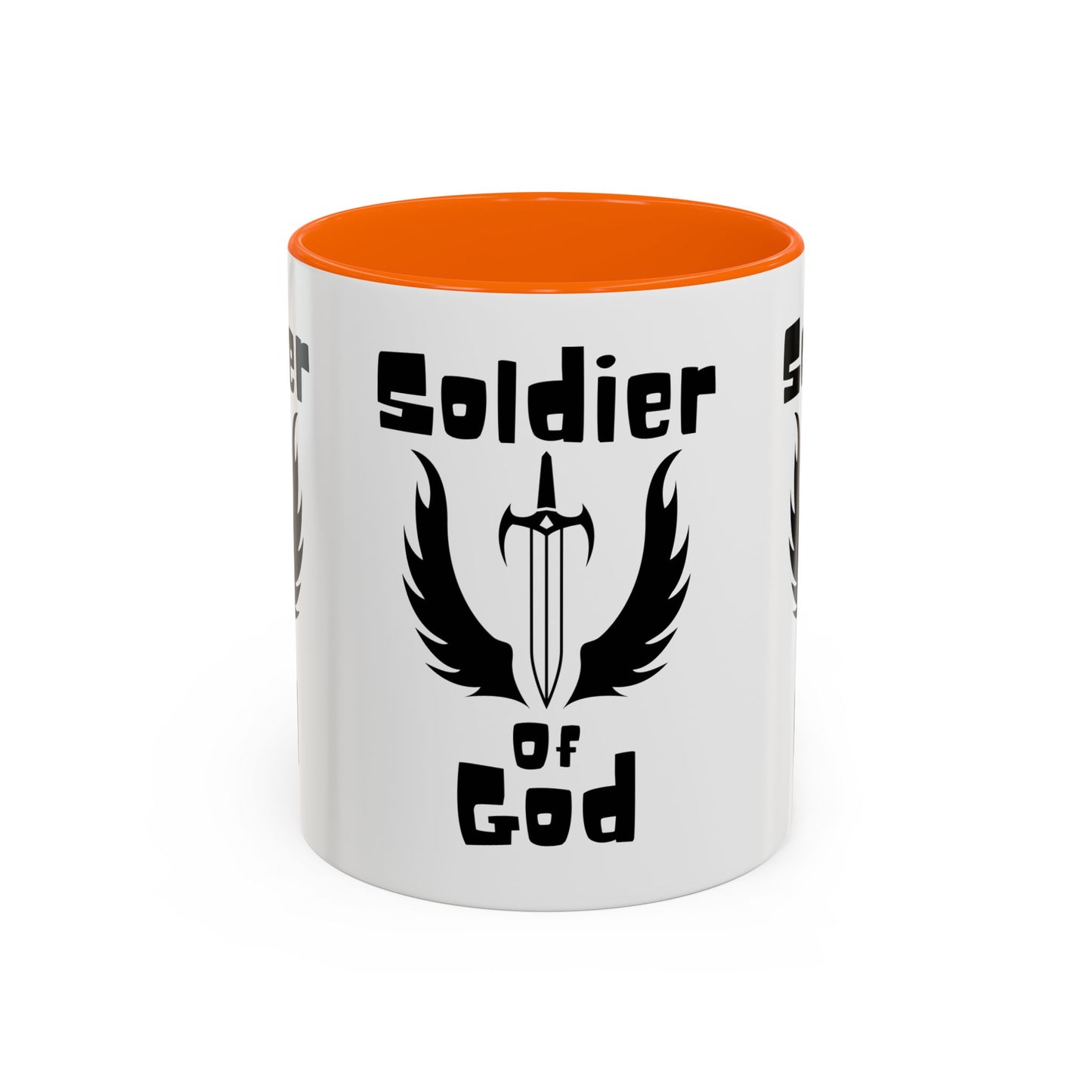 Soldier of God Coffee Mug Inspirational Christian Gift for Faith-Based Living