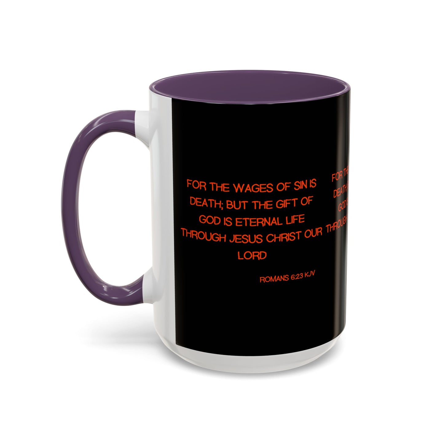 Romans 6:23 KJV Coffee Mug The Gift of God is Eternal Life Biblical Christian Gift for Faith-Based Living