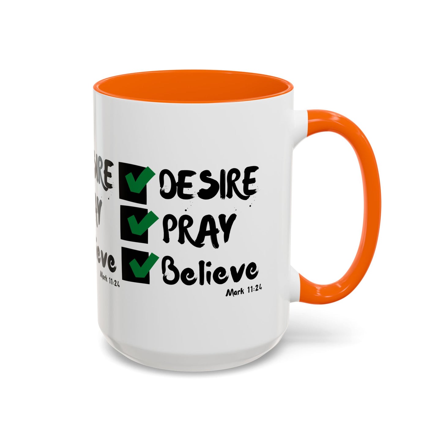 Mark 11:24 KJV Bible Verse Coffee Mug Faith Based Christian Gift