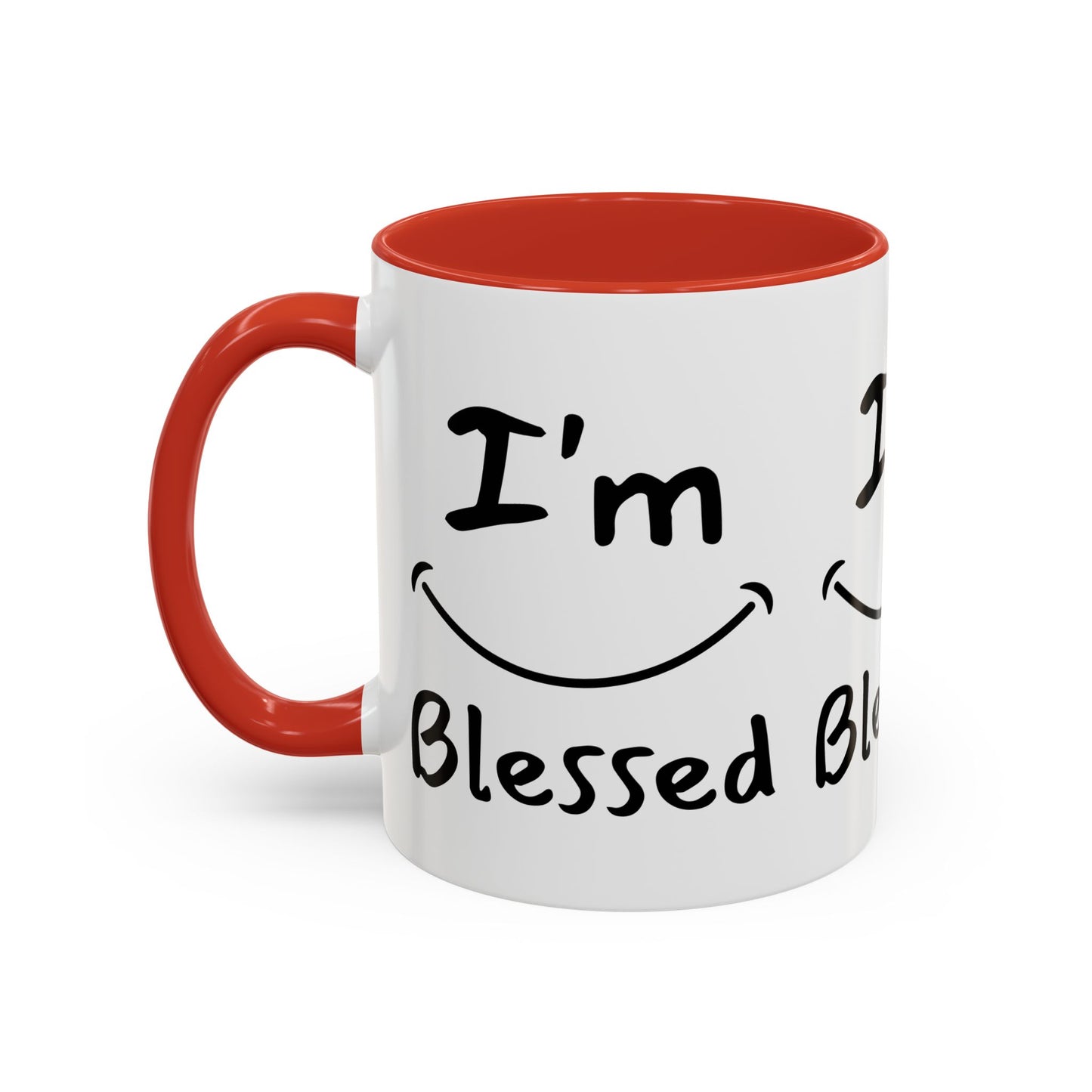 I'm Blessed Coffee Mug Inspirational Christian Gift for Faith-Based Living