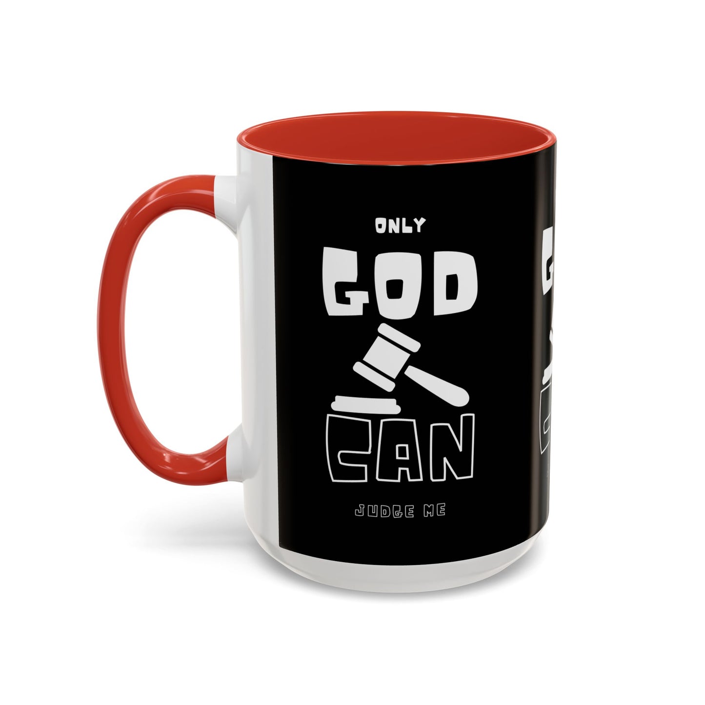 Only God Can Judge Me Coffee Mug Biblical Christian Gift for Faith-Based Coffee Lovers