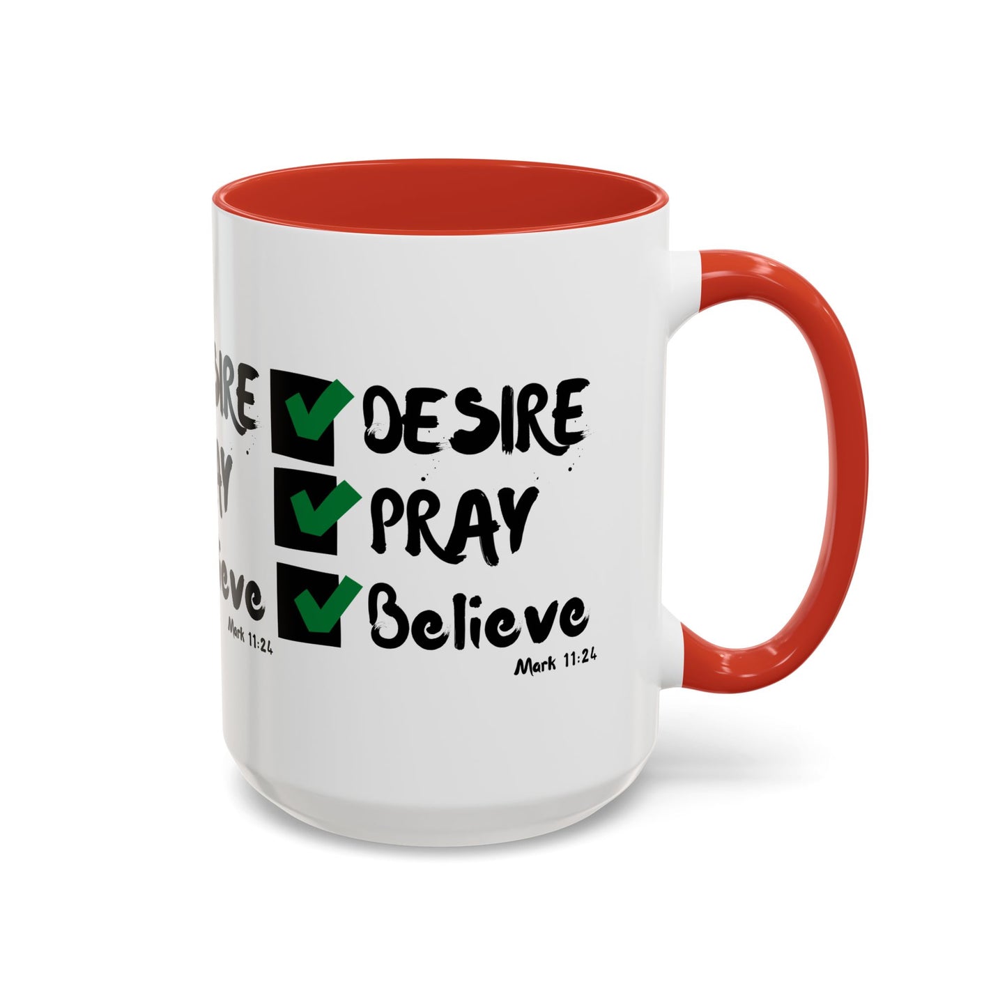 Mark 11:24 KJV Bible Verse Coffee Mug Faith Based Christian Gift