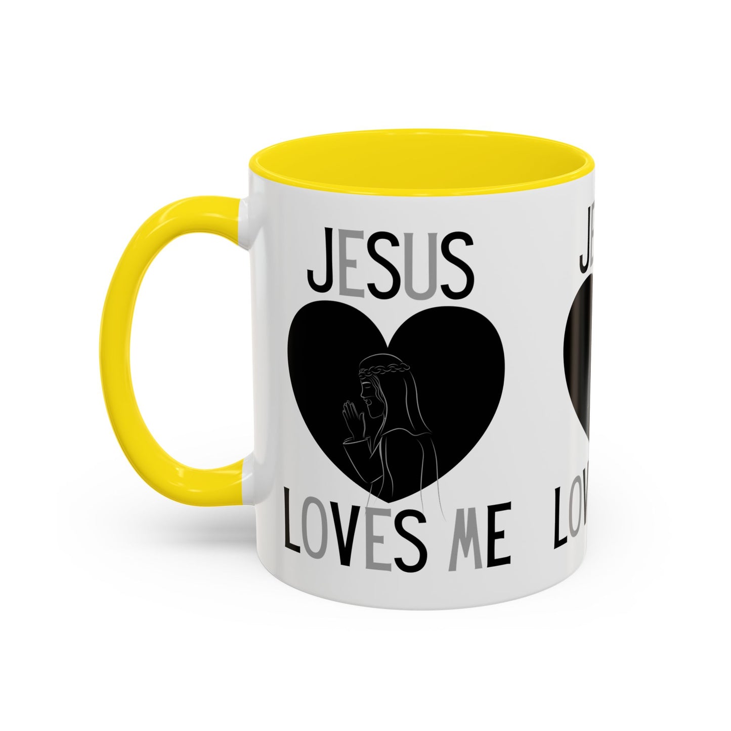 Jesus Loves Me Coffee Mug Inspirational Christian Gift for Faith-Based Living