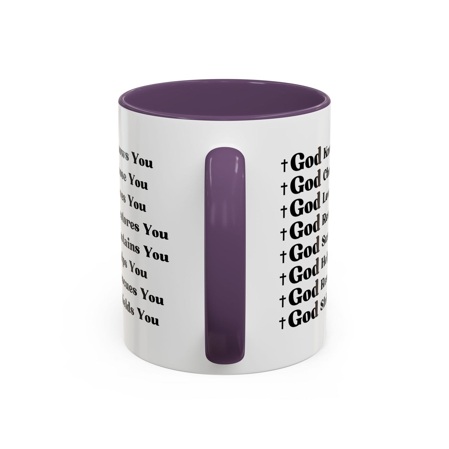 God's Love and Promises Faith-Filled Coffee Mug Faith Hope And Love Christian Gift for Coffee Lovers