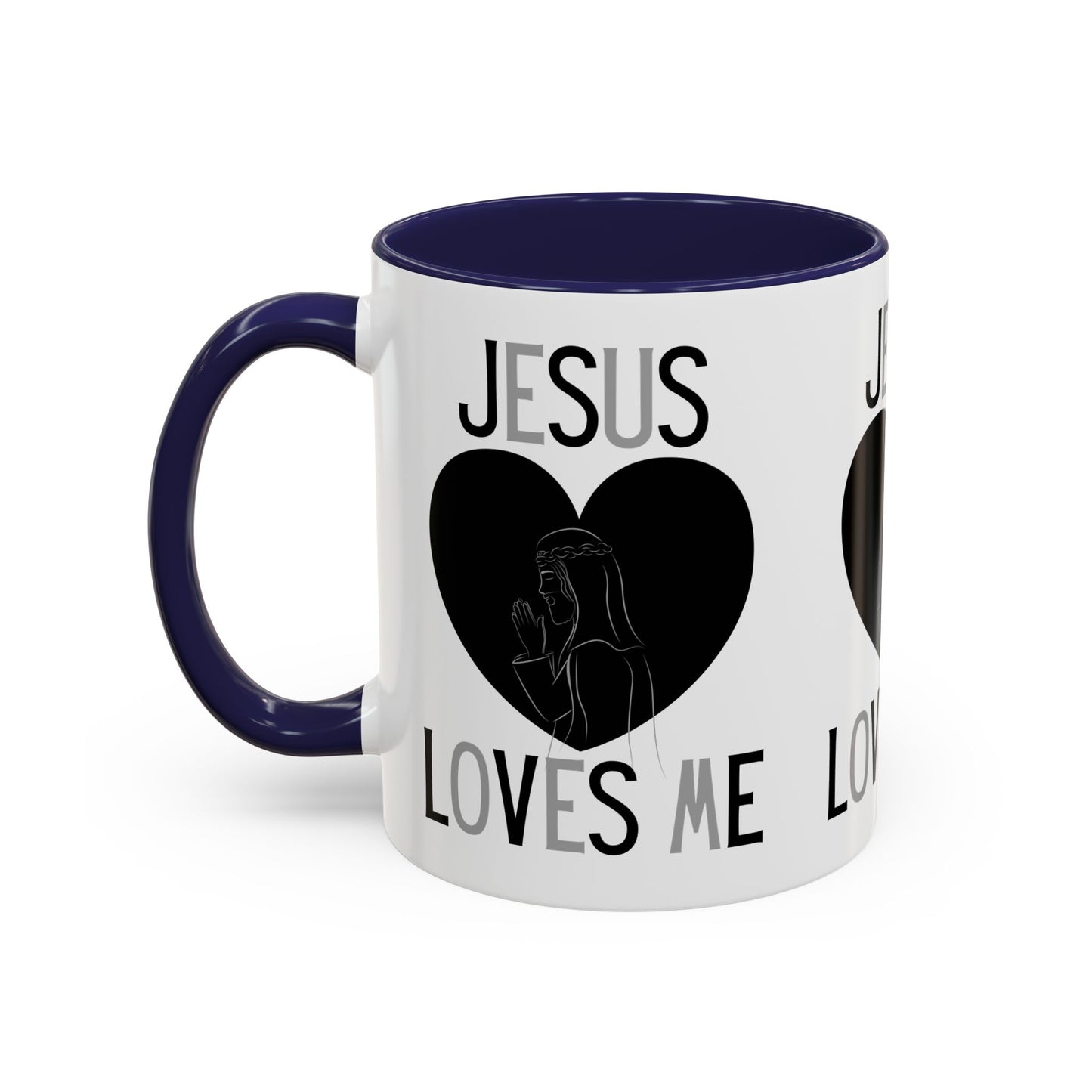 Jesus Loves Me Coffee Mug Inspirational Christian Gift for Faith-Based Living