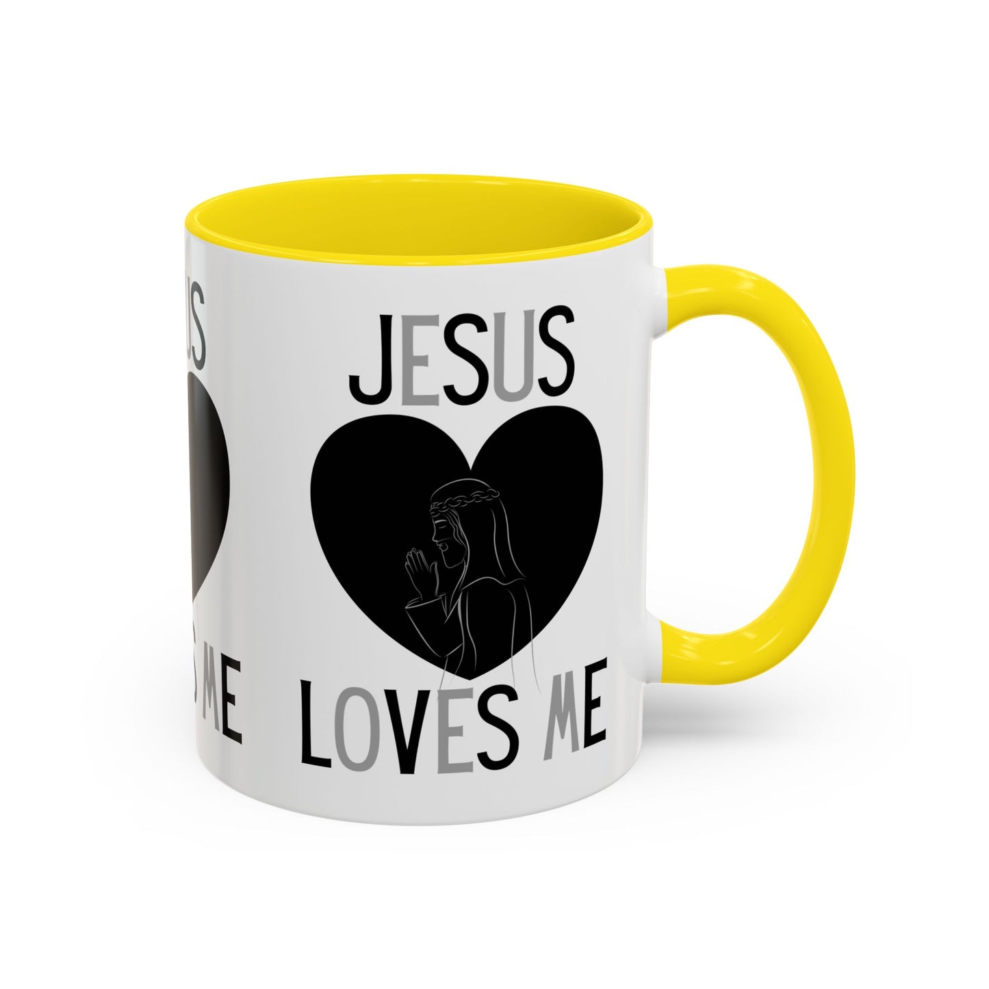 Jesus Loves Me Coffee Mug Inspirational Christian Gift for Faith-Based Living