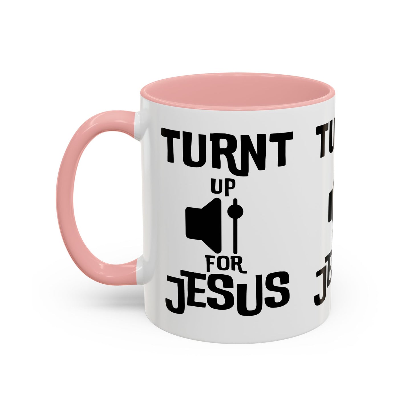 Turnt Up For Jesus Coffee Mug Biblical Christian Gift for Faith-Based Coffee Lovers