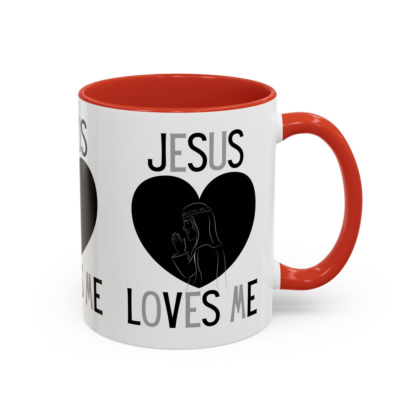 Jesus Loves Me Coffee Mug Inspirational Christian Gift for Faith-Based Living