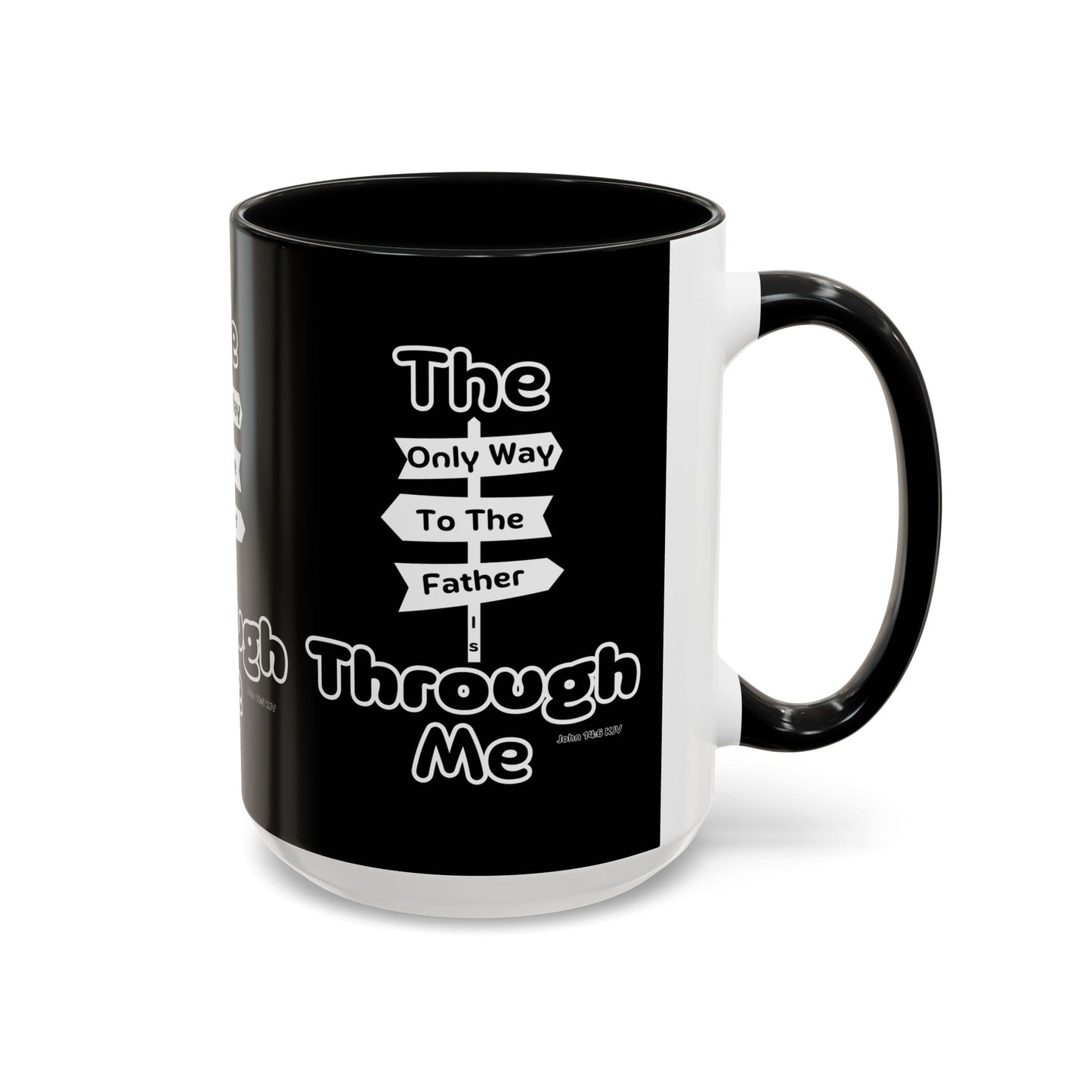 John 14:6 Bible Verse Coffee Mug Faith Based Christian Gift