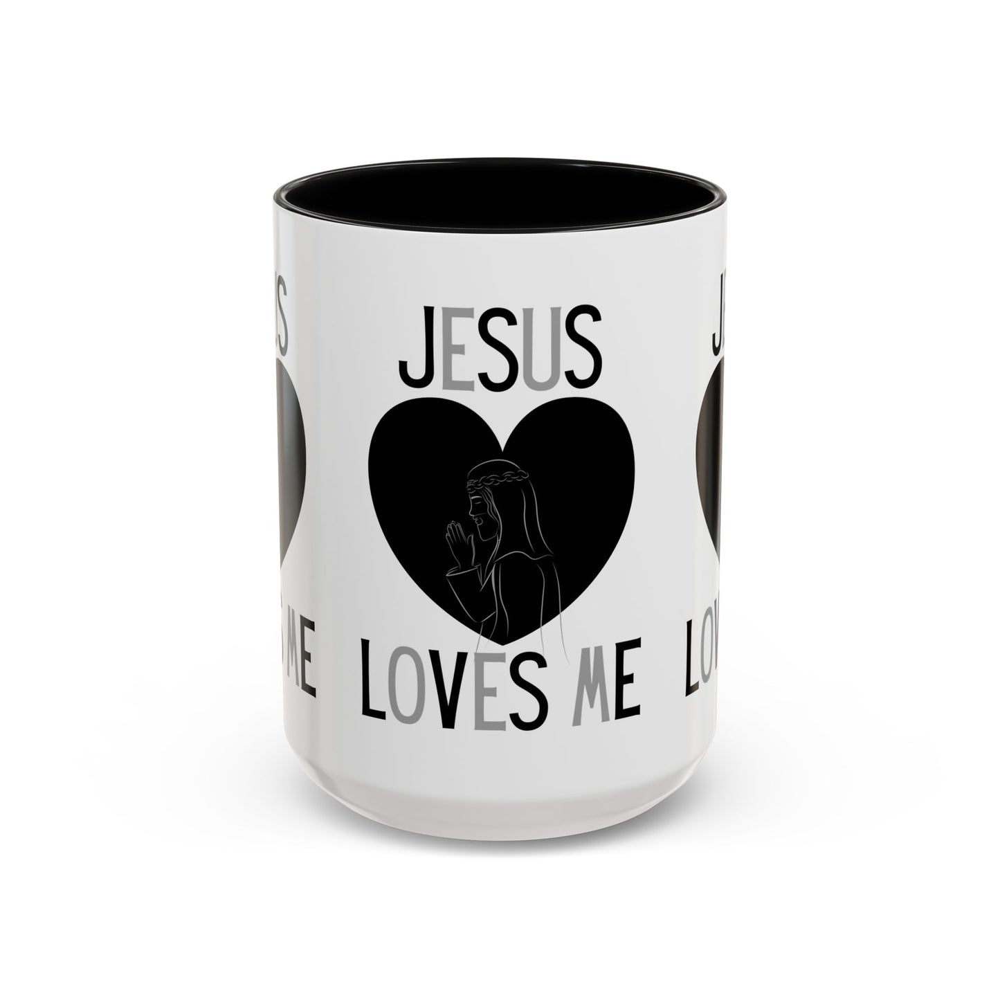 Jesus Loves Me Coffee Mug Inspirational Christian Gift for Faith-Based Living