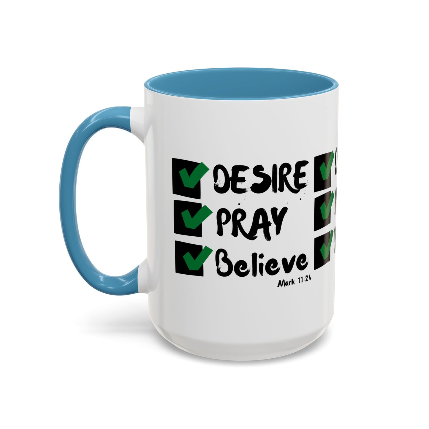 Mark 11:24 KJV Bible Verse Coffee Mug Faith Based Christian Gift