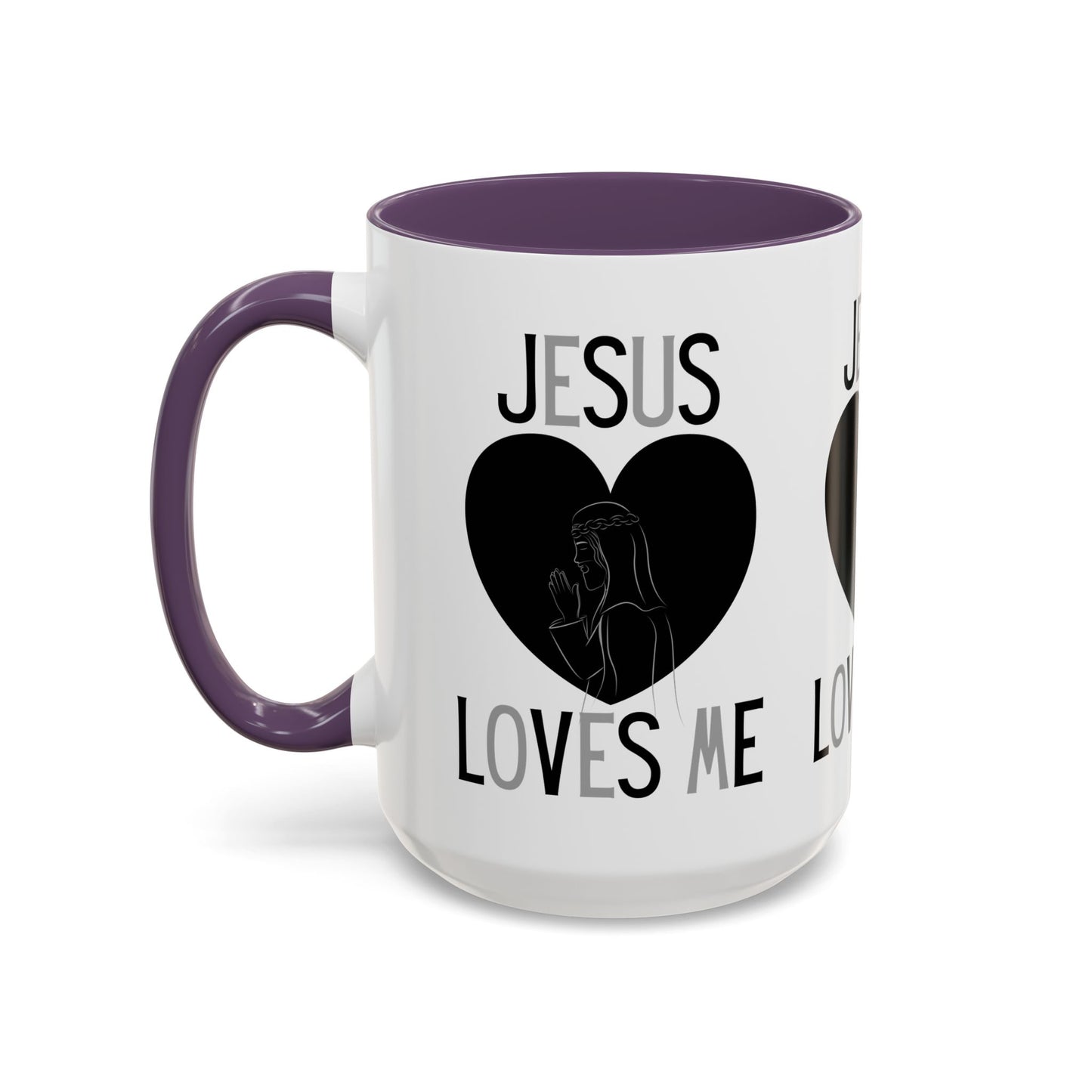 Jesus Loves Me Coffee Mug Inspirational Christian Gift for Faith-Based Living