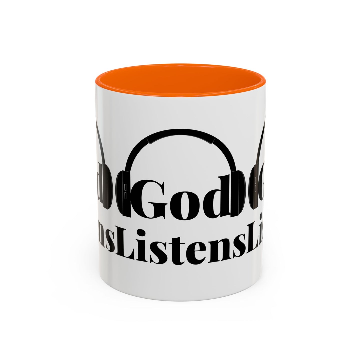 God Listens Coffee Mug Faith Based Christian Gift for Him or Her