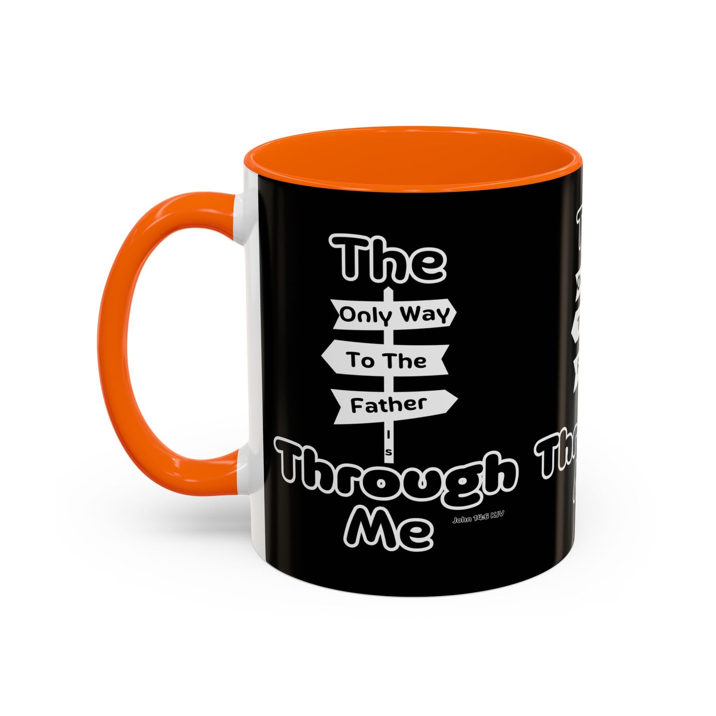 John 14:6 Bible Verse Coffee Mug Faith Based Christian Gift