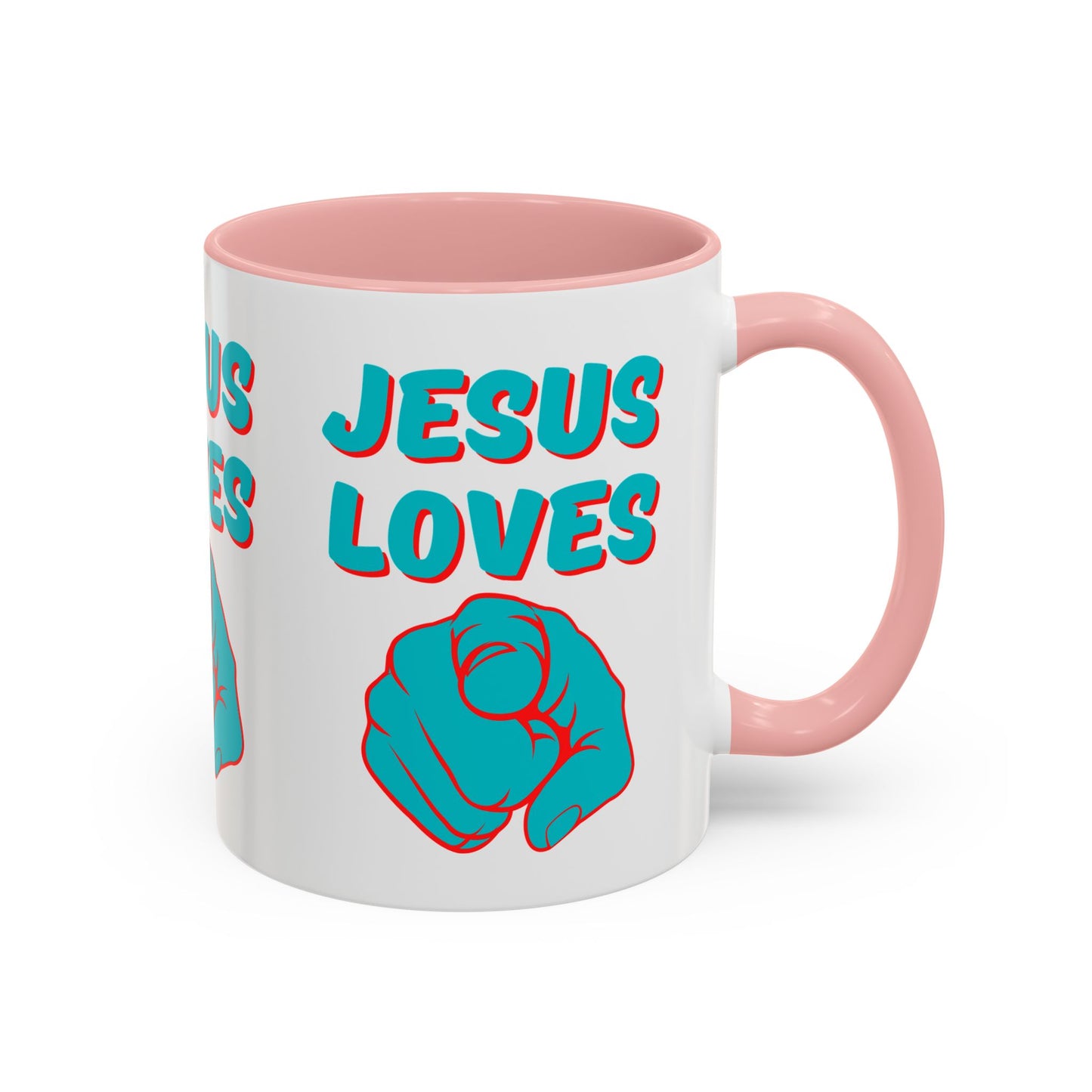 Jesus Loves You Coffee Mug Inspirational Christian Gift for Daily Encouragement