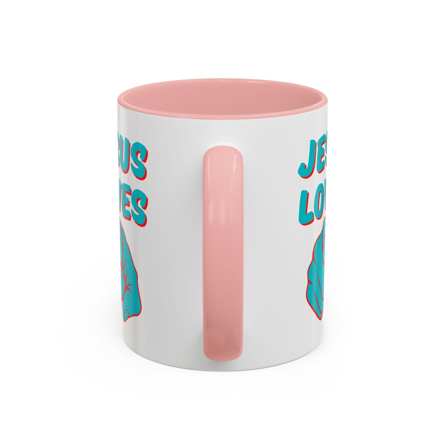 Jesus Loves You Coffee Mug Inspirational Christian Gift for Daily Encouragement