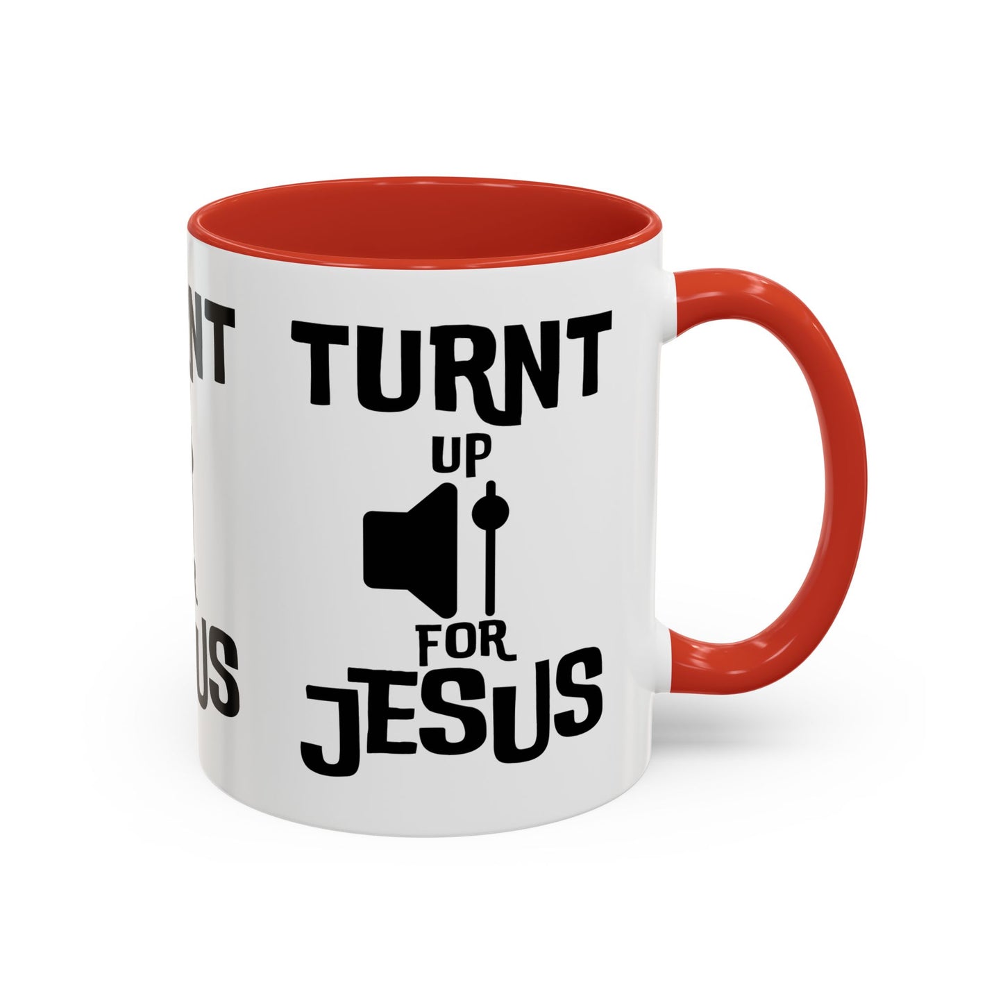 Turnt Up For Jesus Coffee Mug Biblical Christian Gift for Faith-Based Coffee Lovers