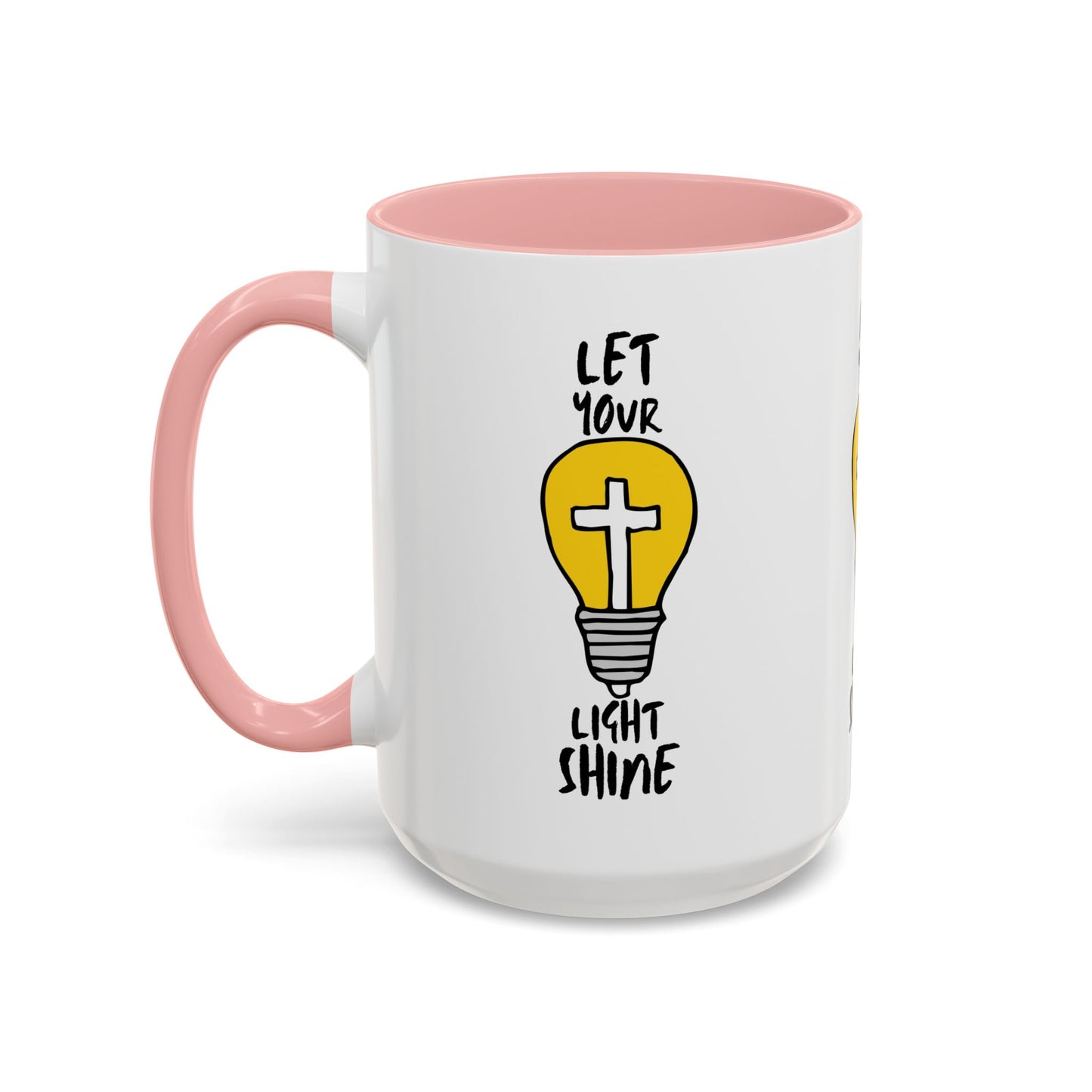 Let Your Light Shine Coffee Mug Inspirational Christian Gift for Faith-Based Coffee Lovers