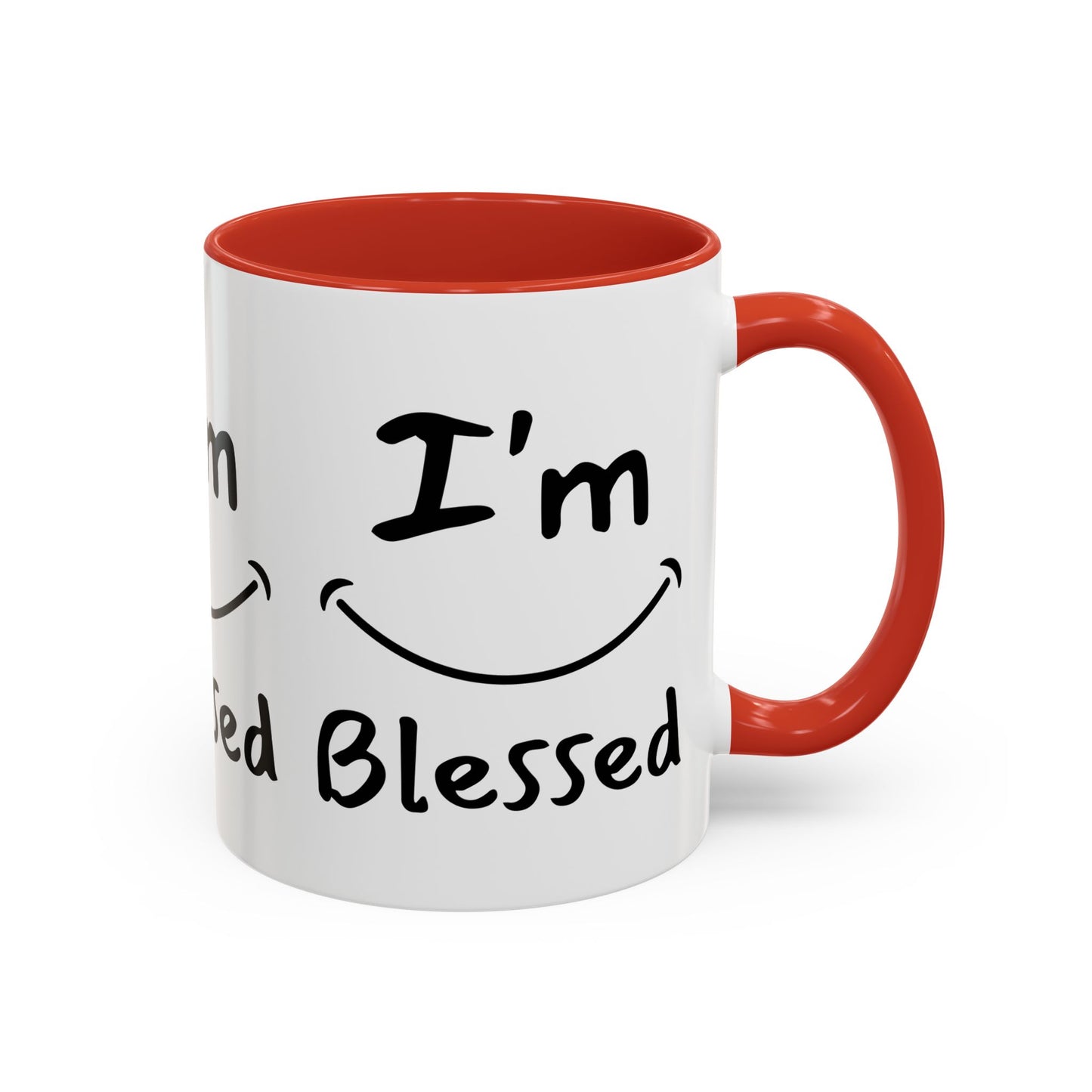 I'm Blessed Coffee Mug Inspirational Christian Gift for Faith-Based Living