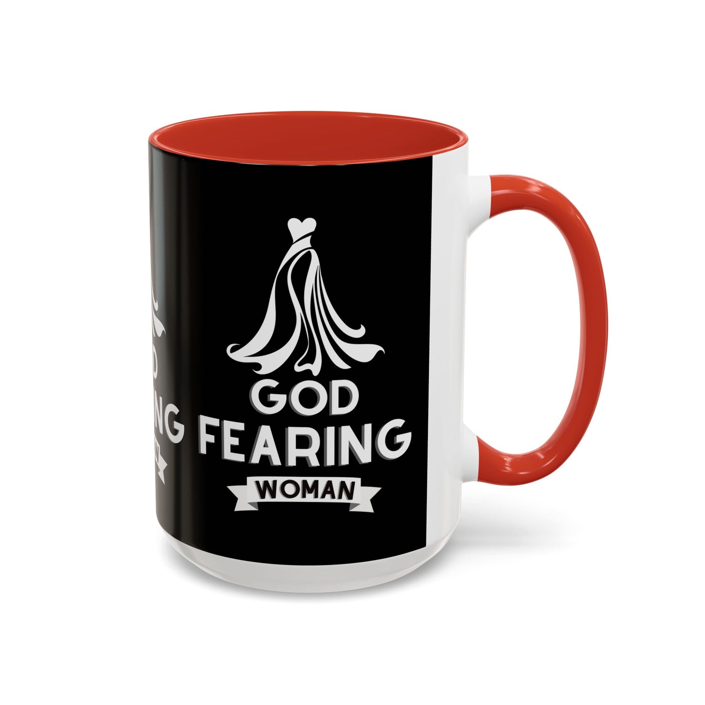 God Fearing Woman Coffee Mug Inspirational Christian Gift for Her