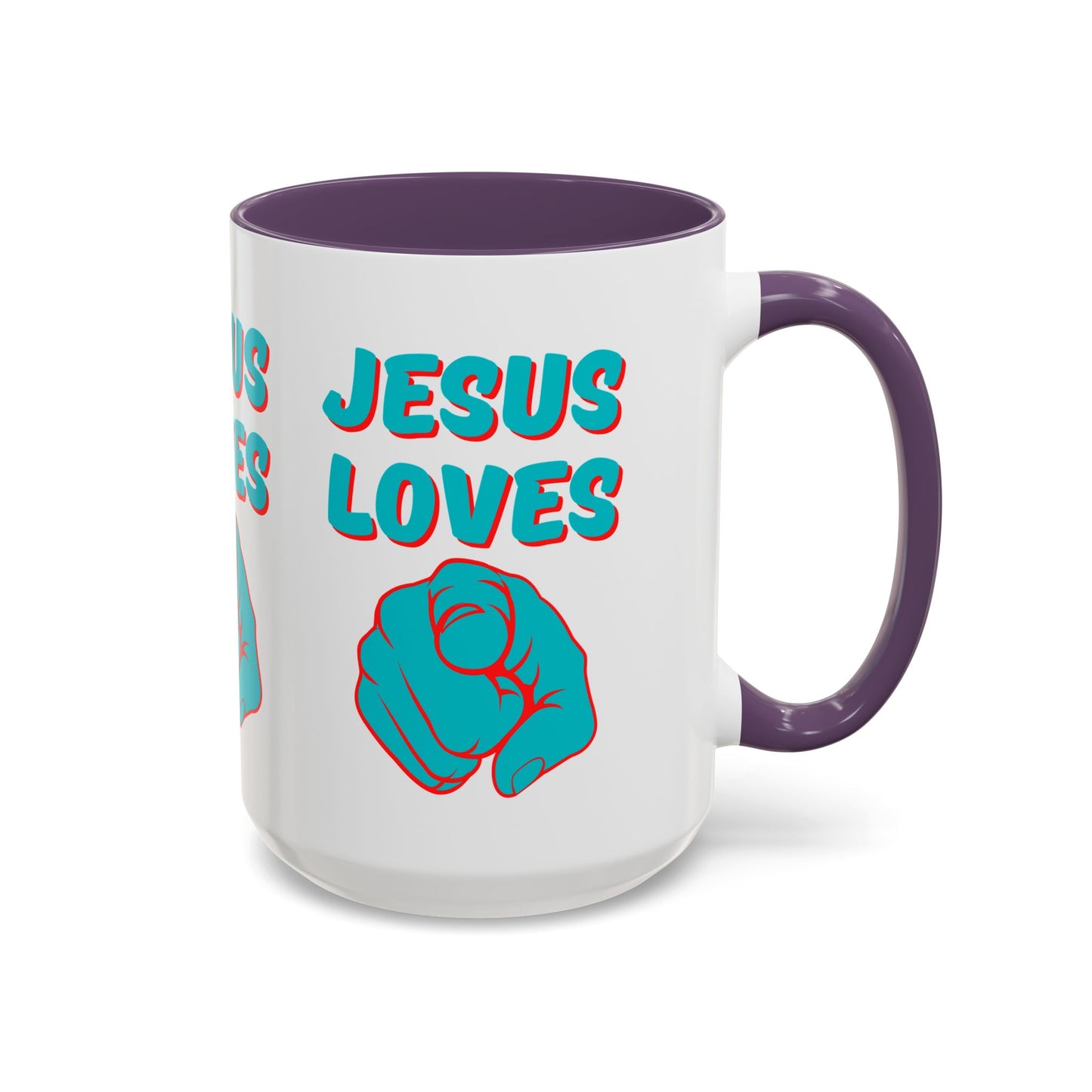 Jesus Loves You Coffee Mug Inspirational Christian Gift for Daily Encouragement