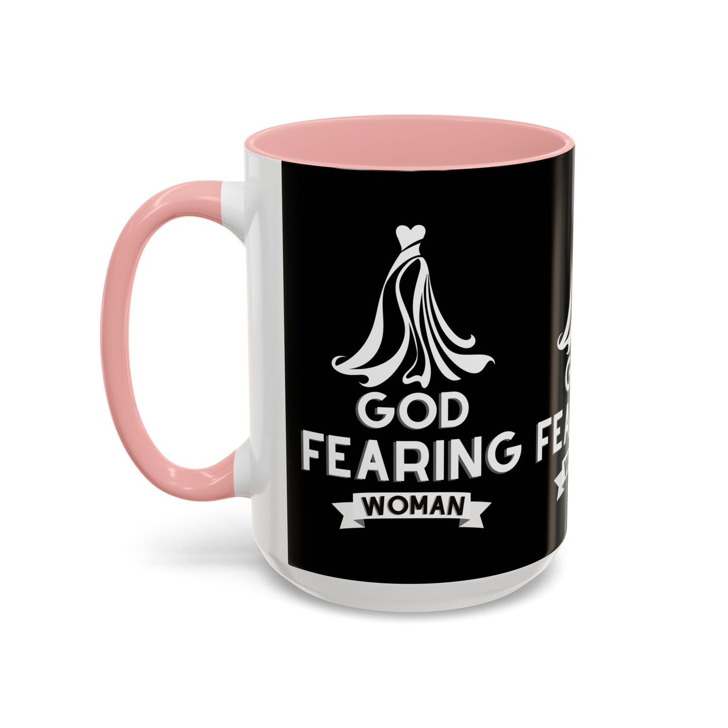 God Fearing Woman Coffee Mug Inspirational Christian Gift for Her