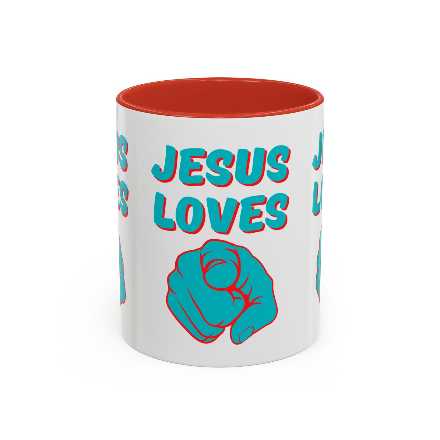 Jesus Loves You Coffee Mug Inspirational Christian Gift for Daily Encouragement