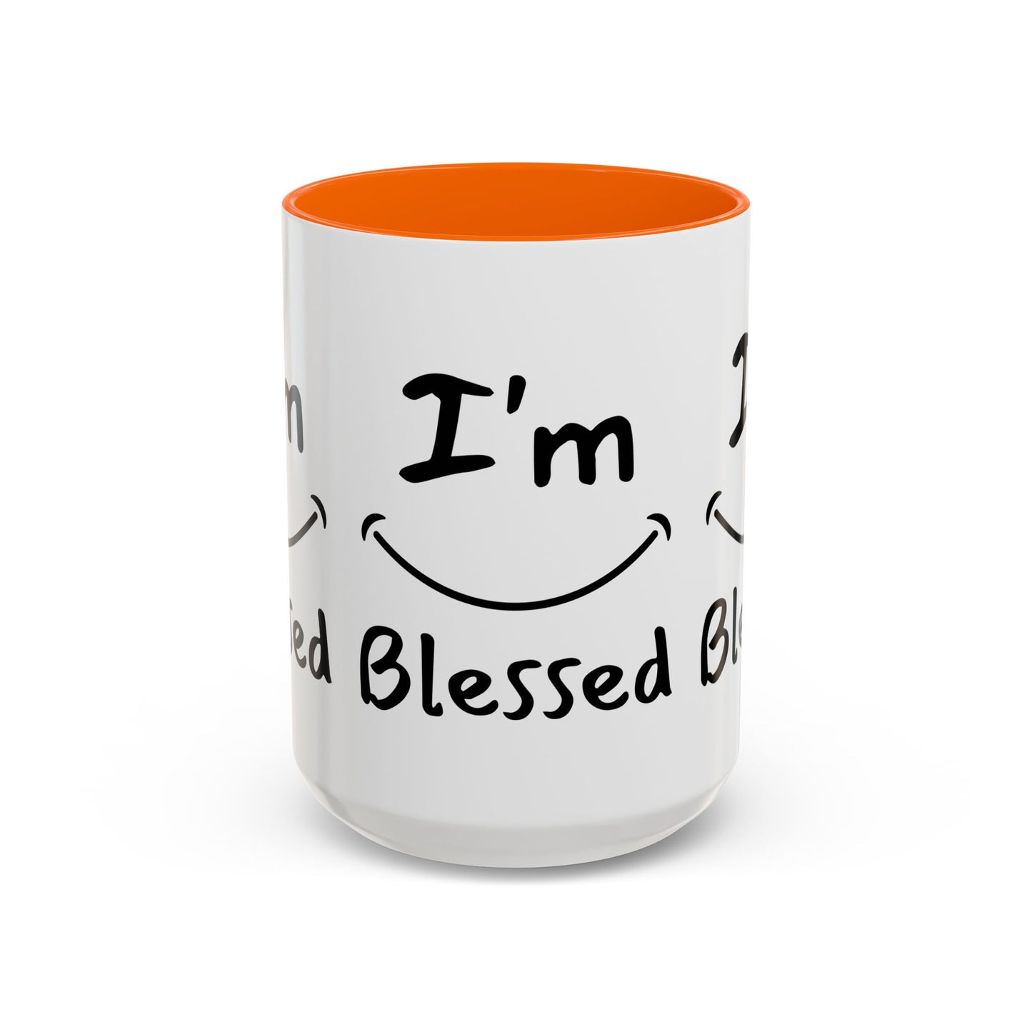 I'm Blessed Coffee Mug Inspirational Christian Gift for Faith-Based Living