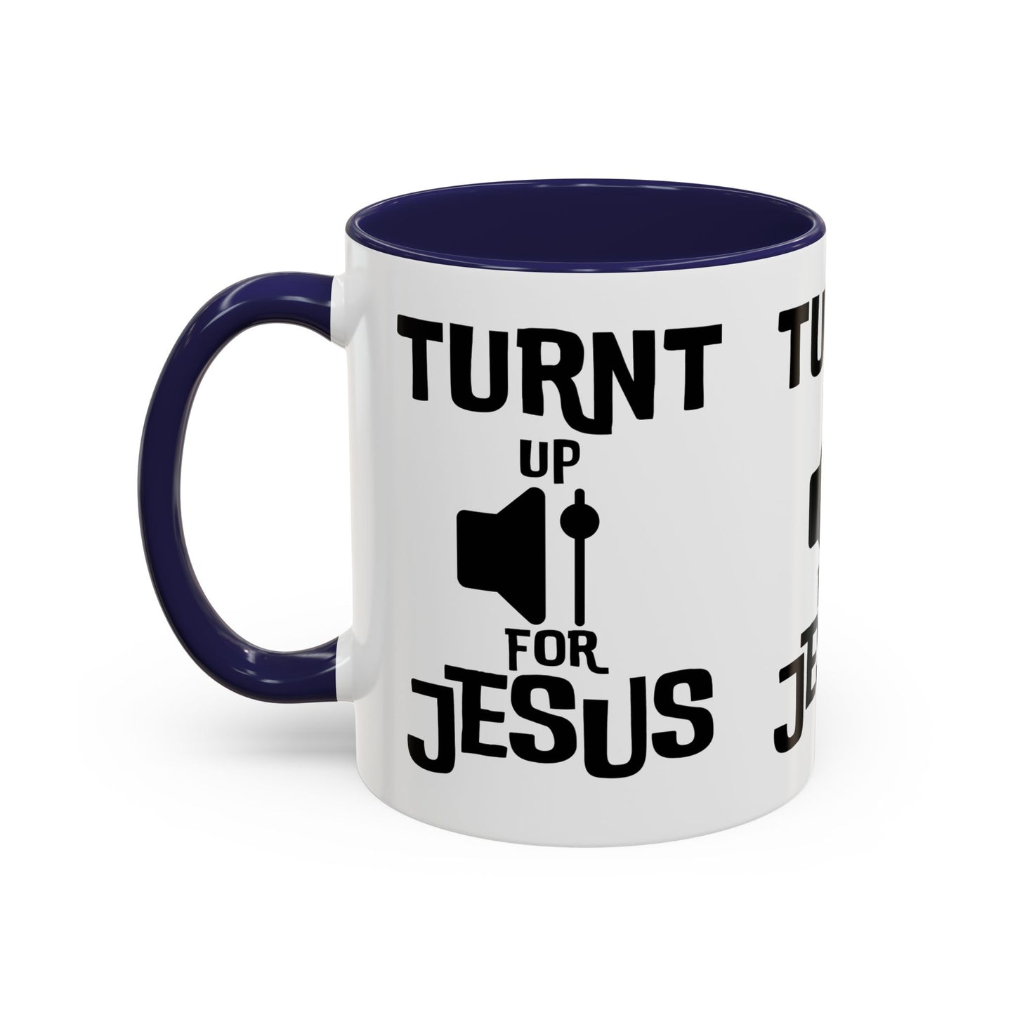 Turnt Up For Jesus Coffee Mug Biblical Christian Gift for Faith-Based Coffee Lovers