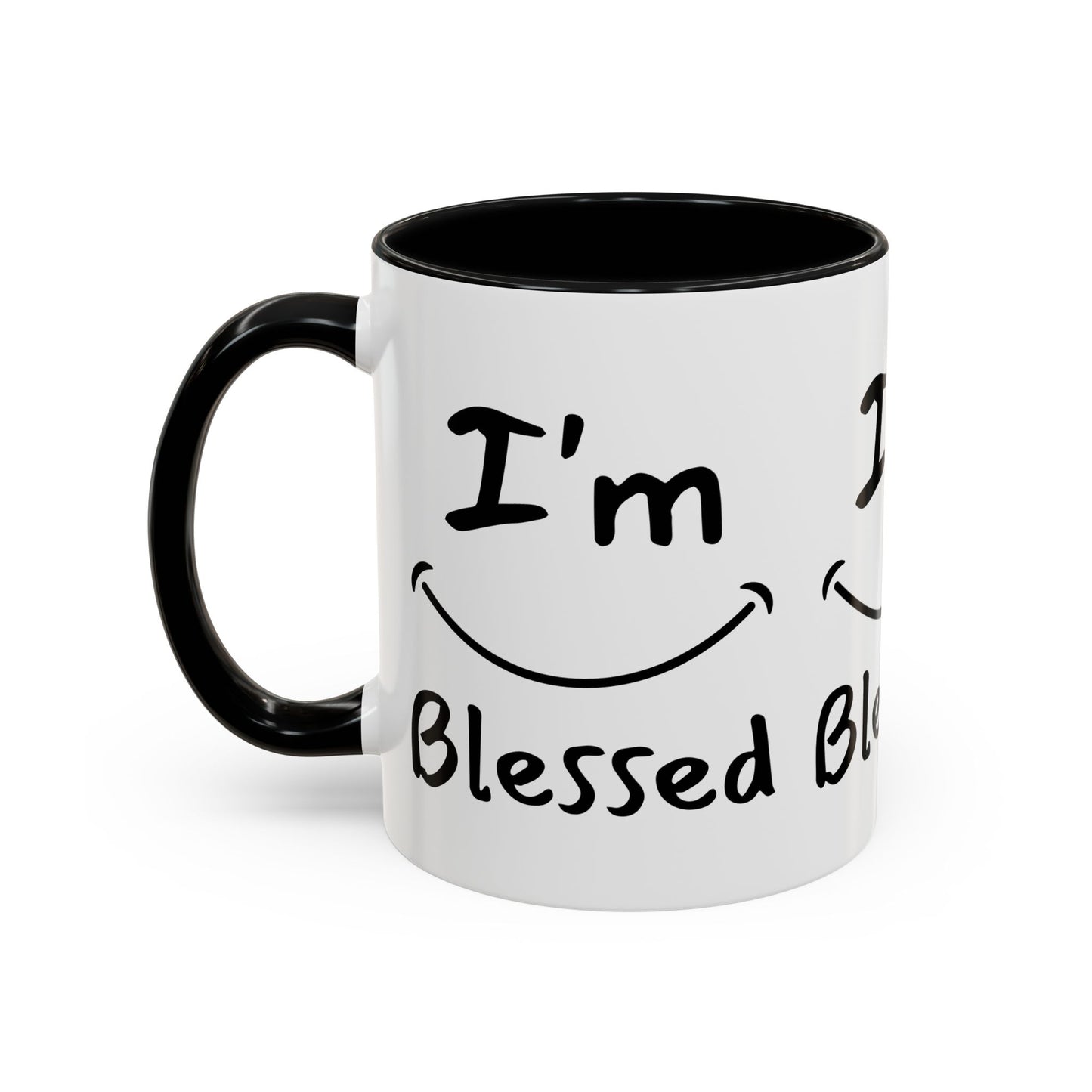 I'm Blessed Coffee Mug Inspirational Christian Gift for Faith-Based Living