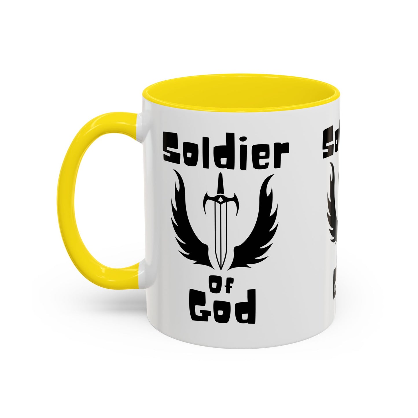 Soldier of God Coffee Mug Inspirational Christian Gift for Faith-Based Living