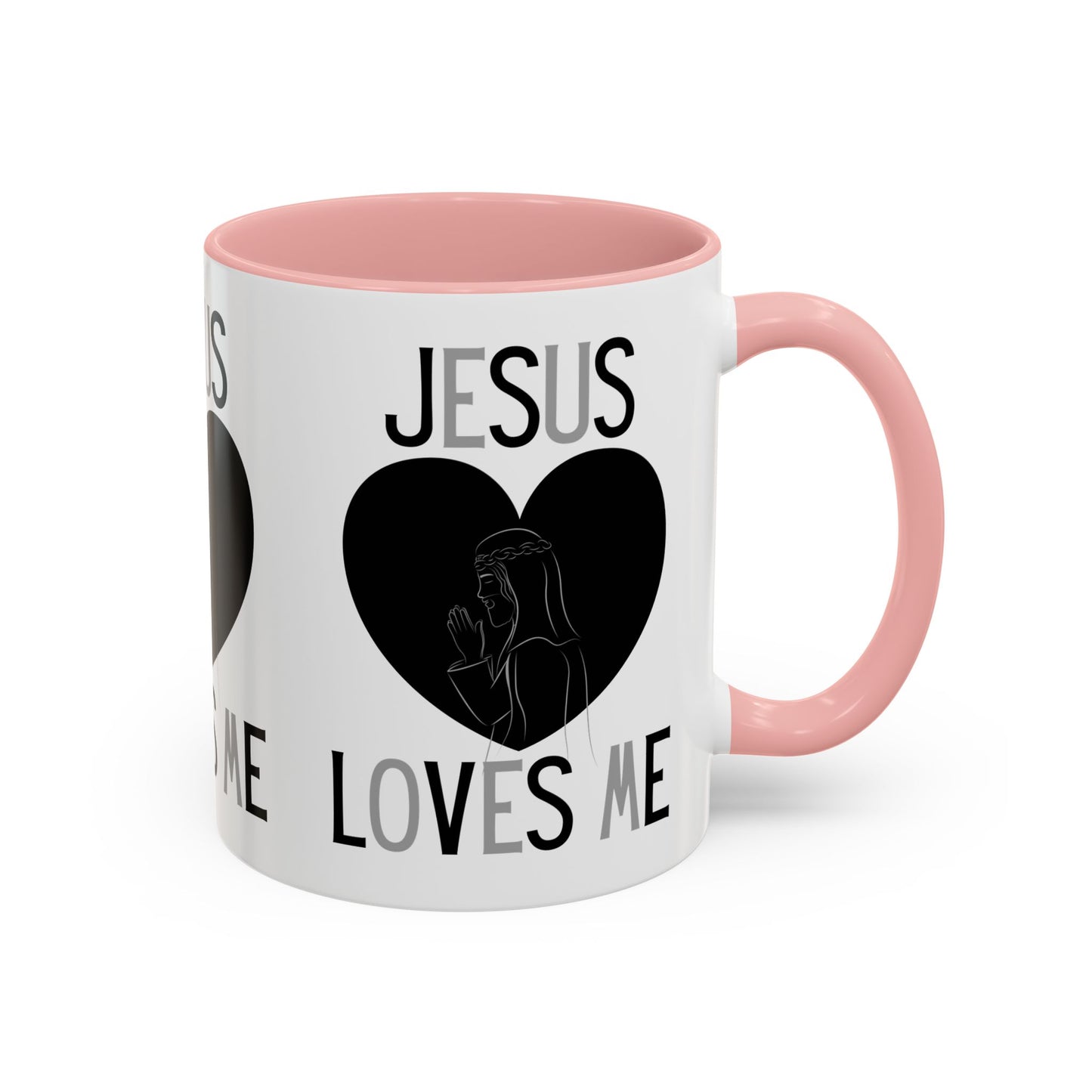 Jesus Loves Me Coffee Mug Inspirational Christian Gift for Faith-Based Living