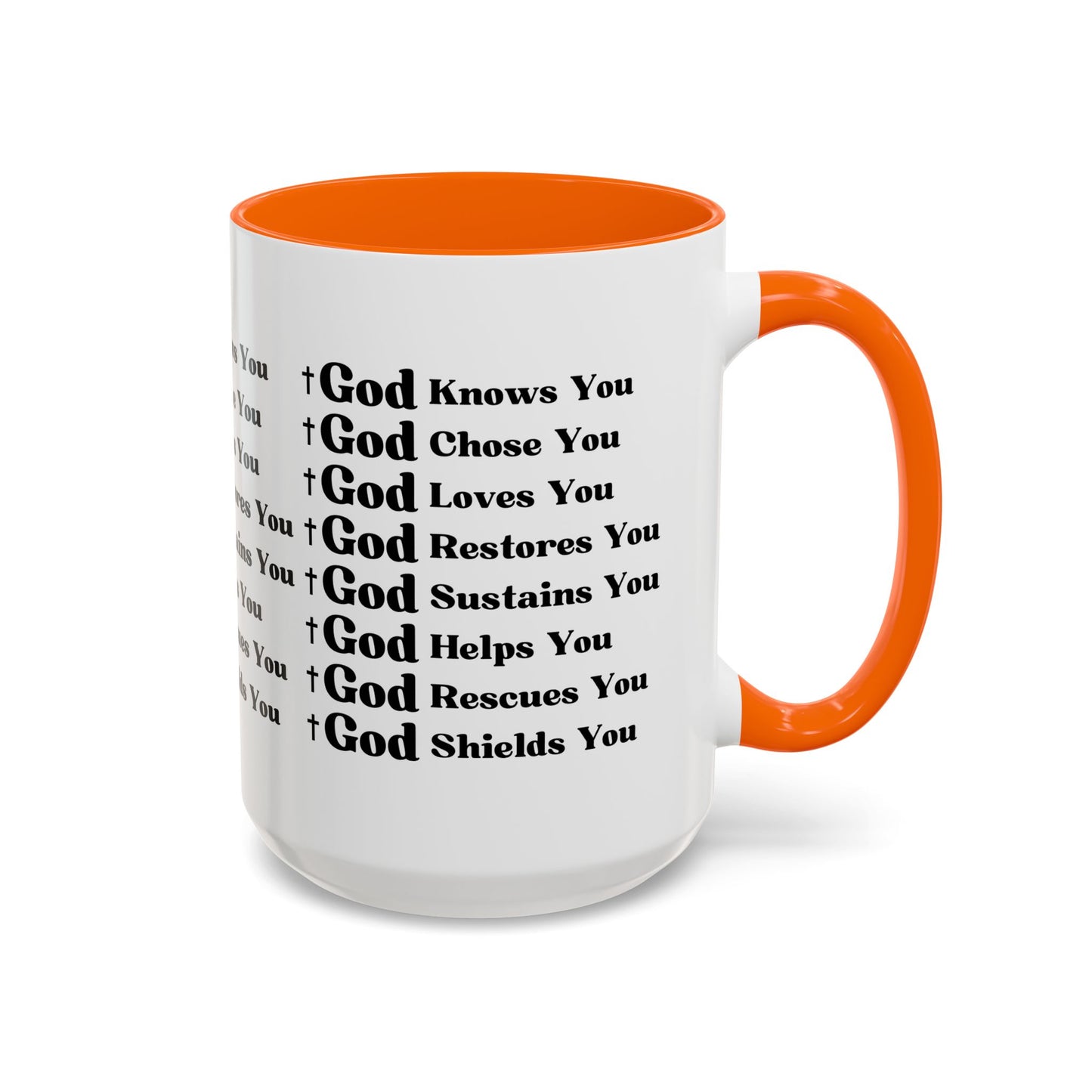 God's Love and Promises Faith-Filled Coffee Mug Faith Hope And Love Christian Gift for Coffee Lovers