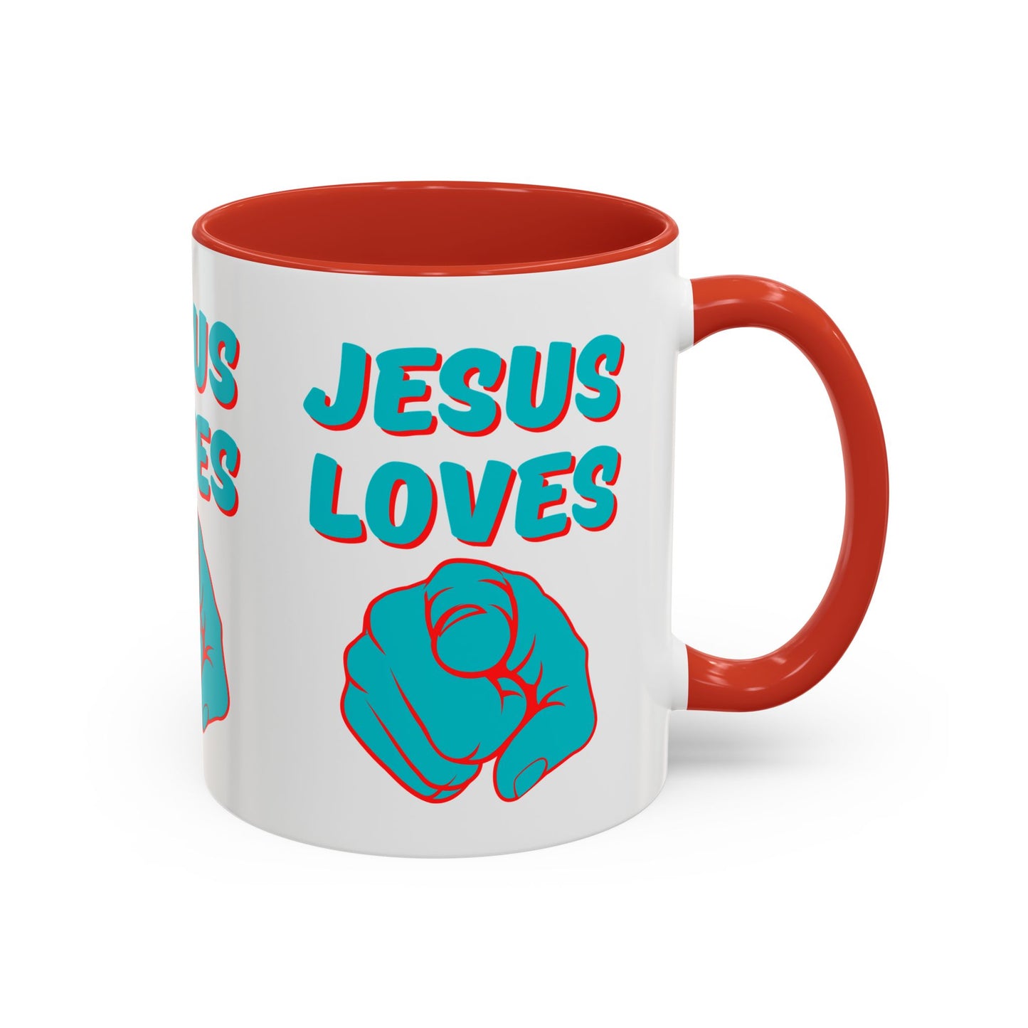 Jesus Loves You Coffee Mug Inspirational Christian Gift for Daily Encouragement