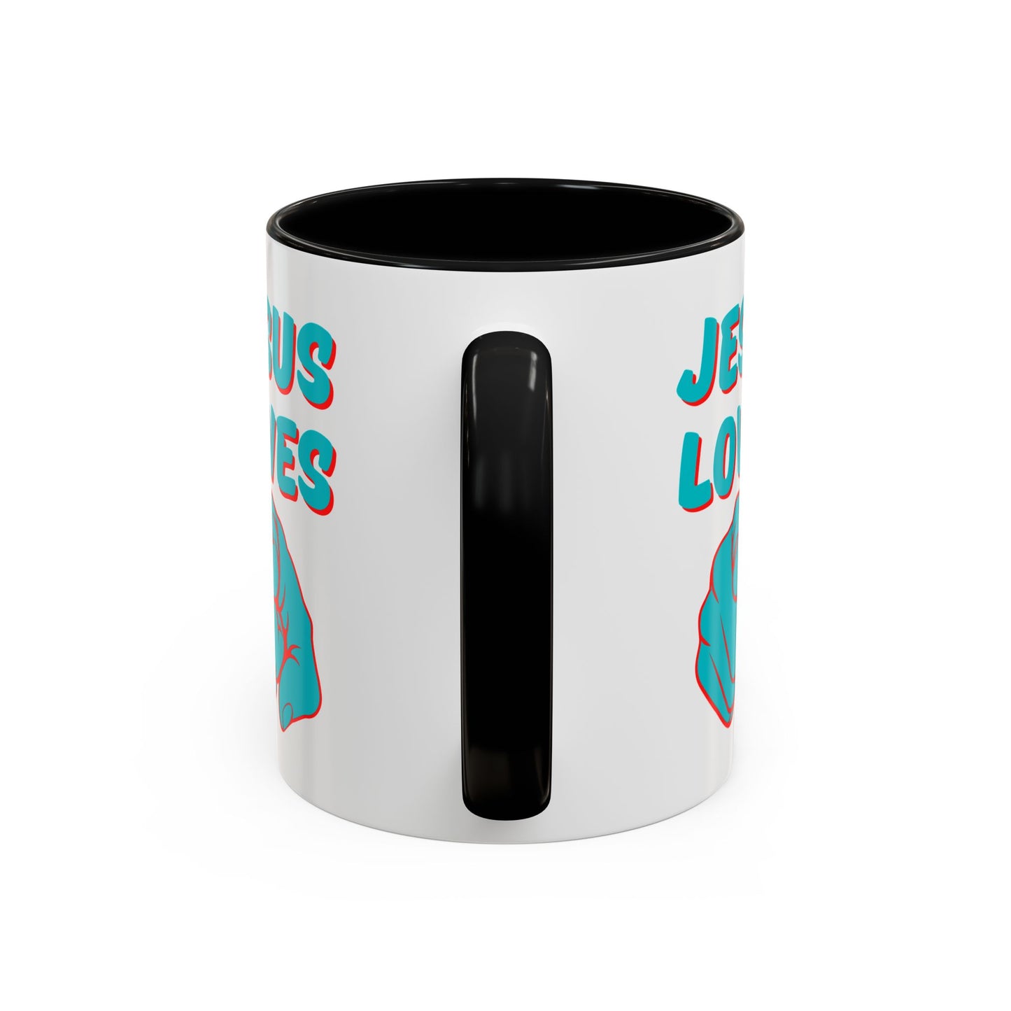 Jesus Loves You Coffee Mug Inspirational Christian Gift for Daily Encouragement